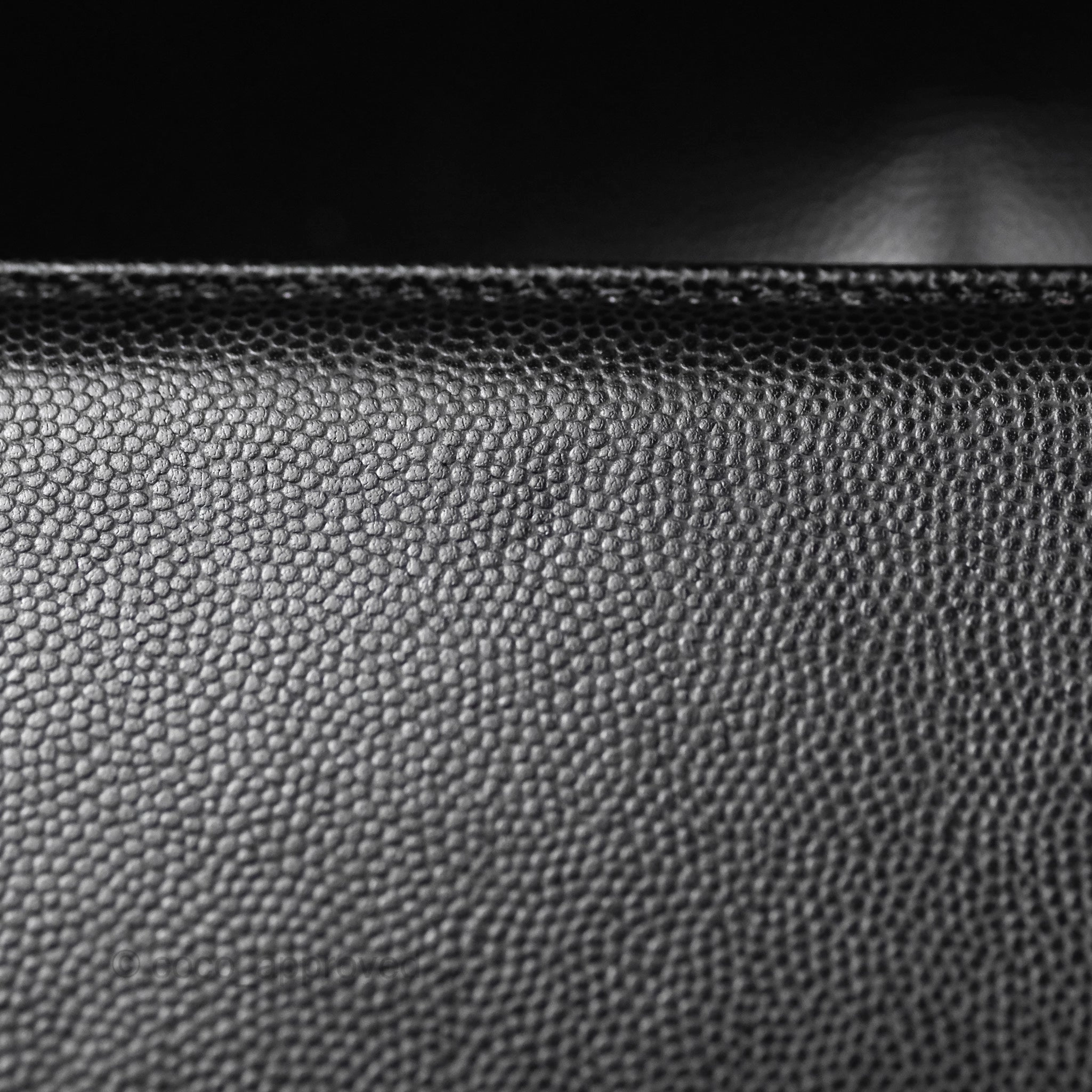 Chanel Medium Boy Quilted Black Caviar Ruthenium Hardware