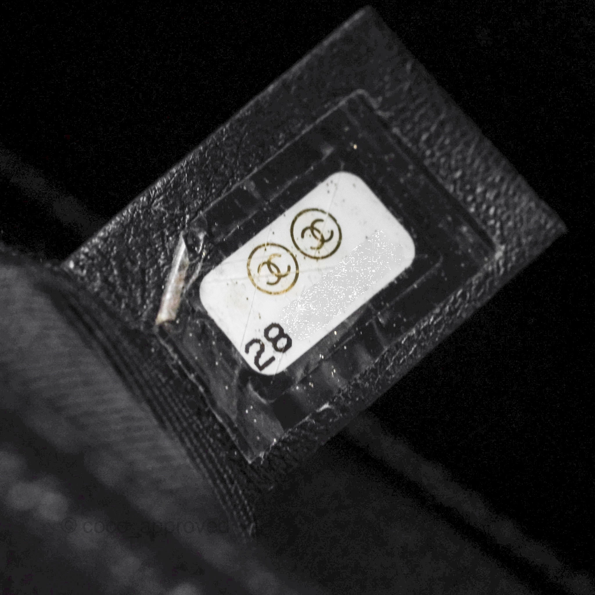 Chanel Medium Boy Quilted Black Caviar Ruthenium Hardware