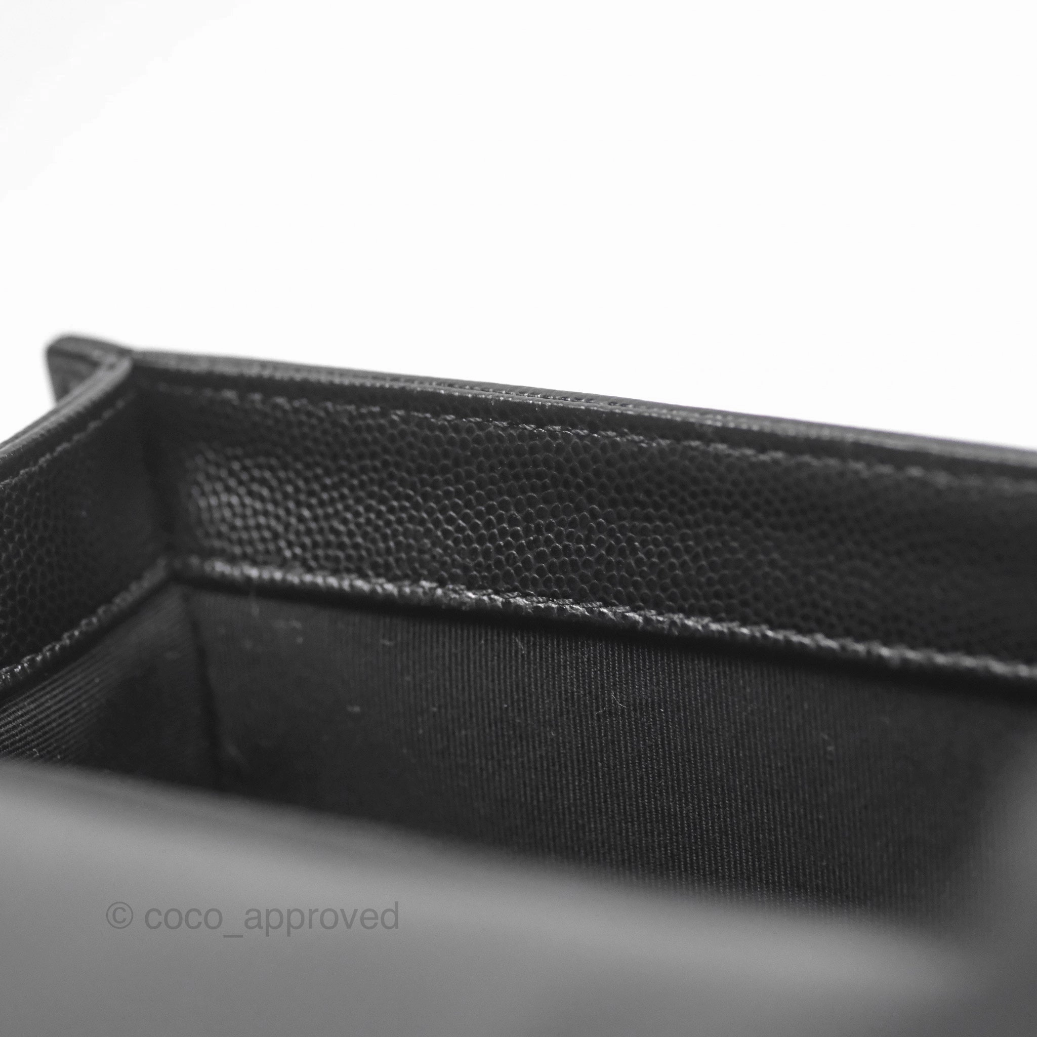 Chanel Medium Boy Quilted Black Caviar Ruthenium Hardware