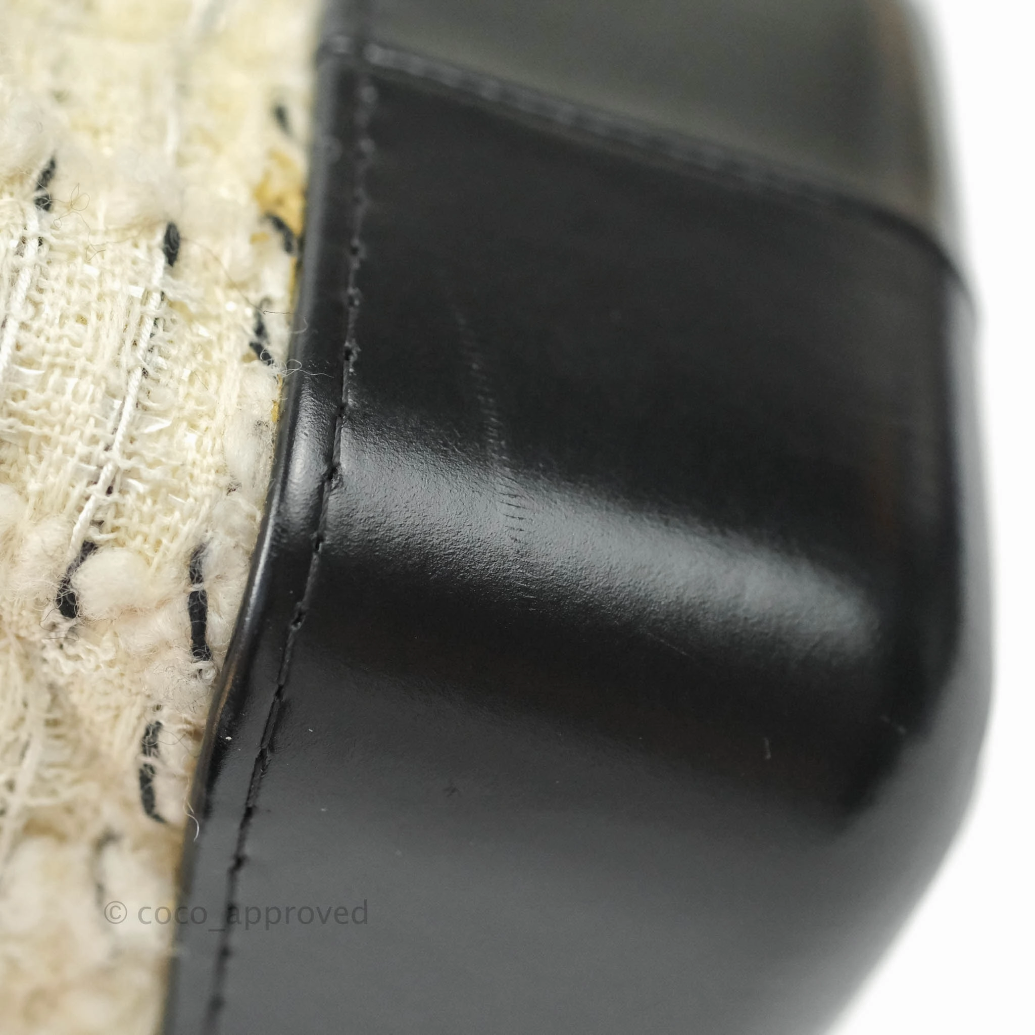 Chanel Medium Gabrielle Tweed Aged Calfskin Backpack in Cream Black