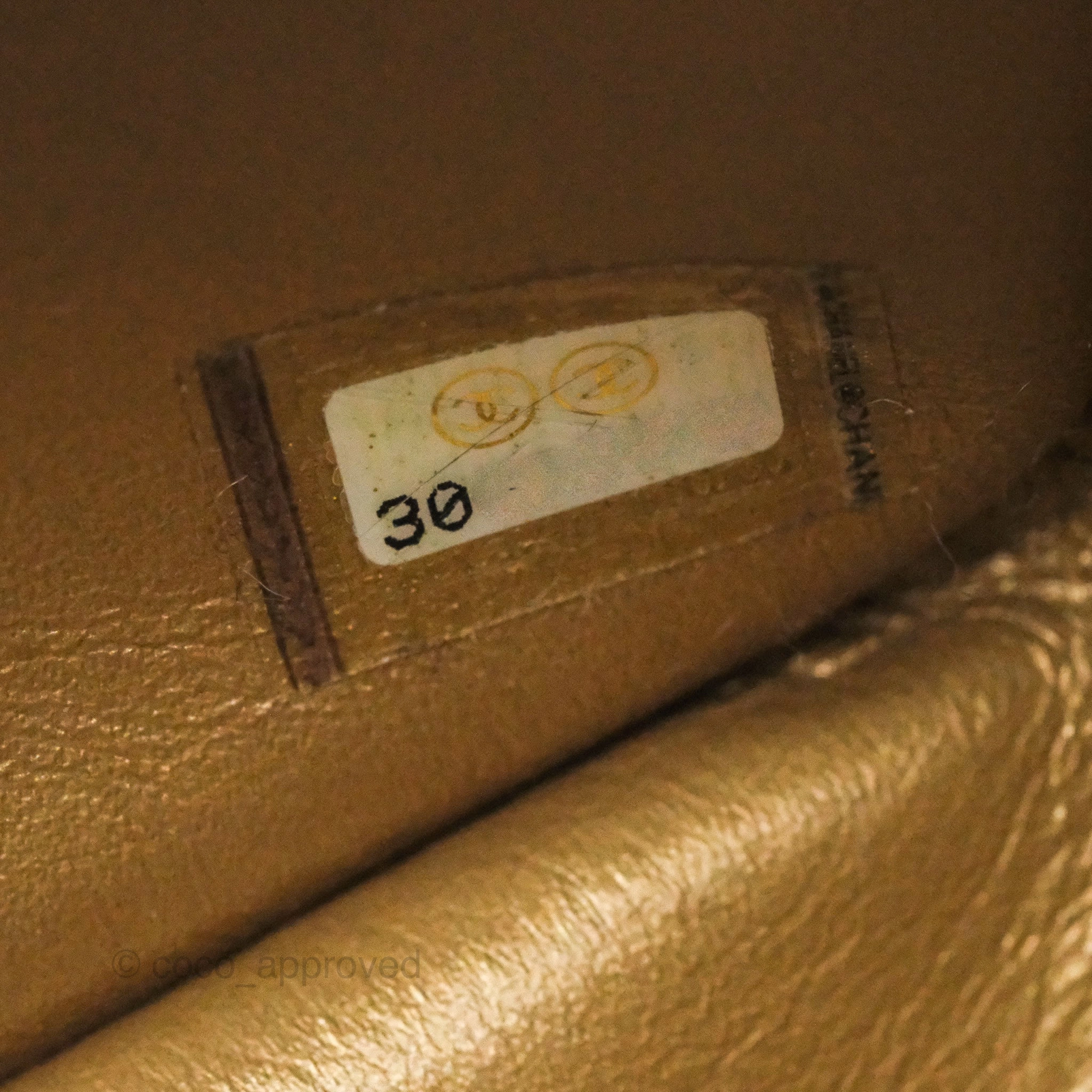 Chanel Mini Rectangular Pearl Crush Blue Lambskin Aged Gold Hardware