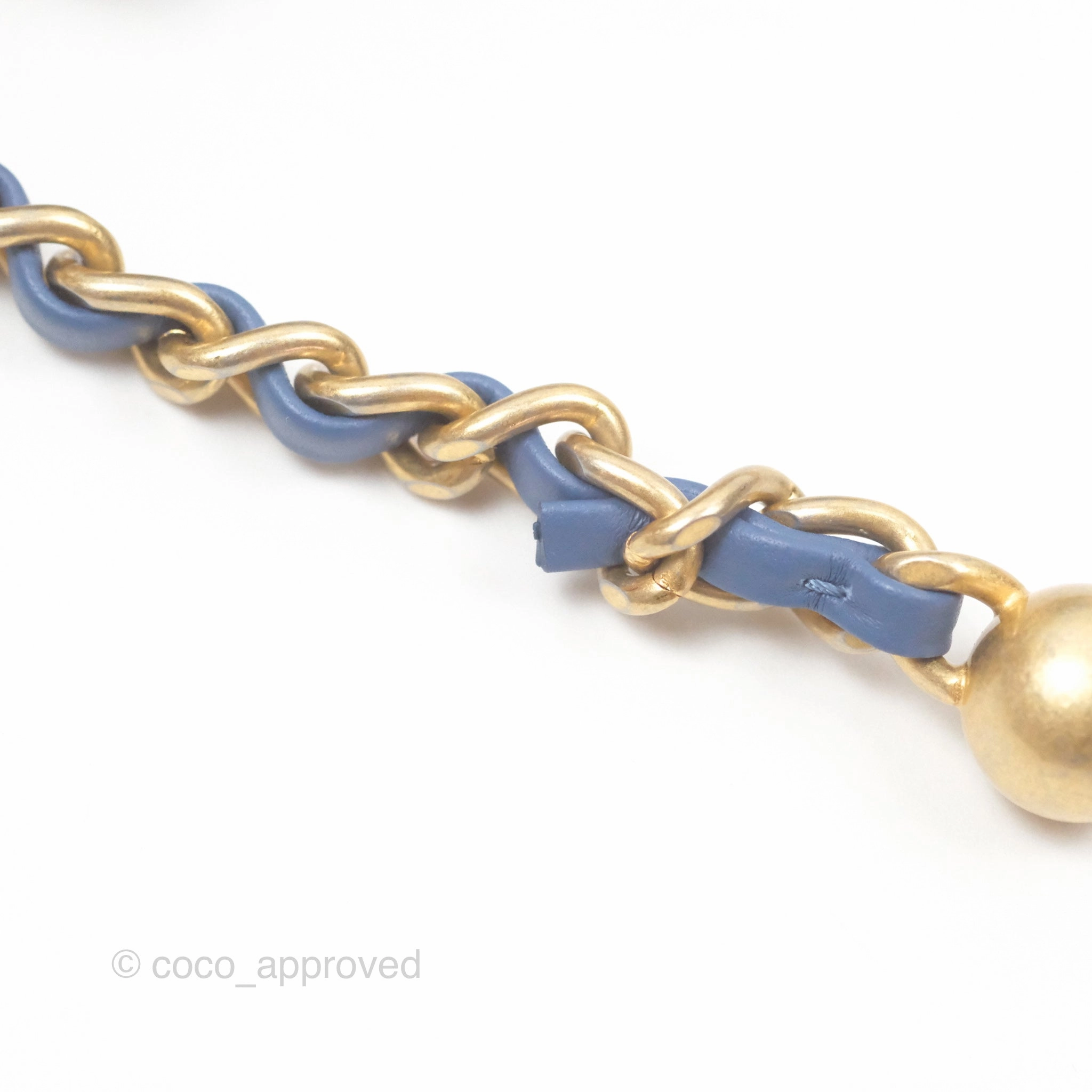 Chanel Mini Rectangular Pearl Crush Quilted Denim Aged Gold Hardware