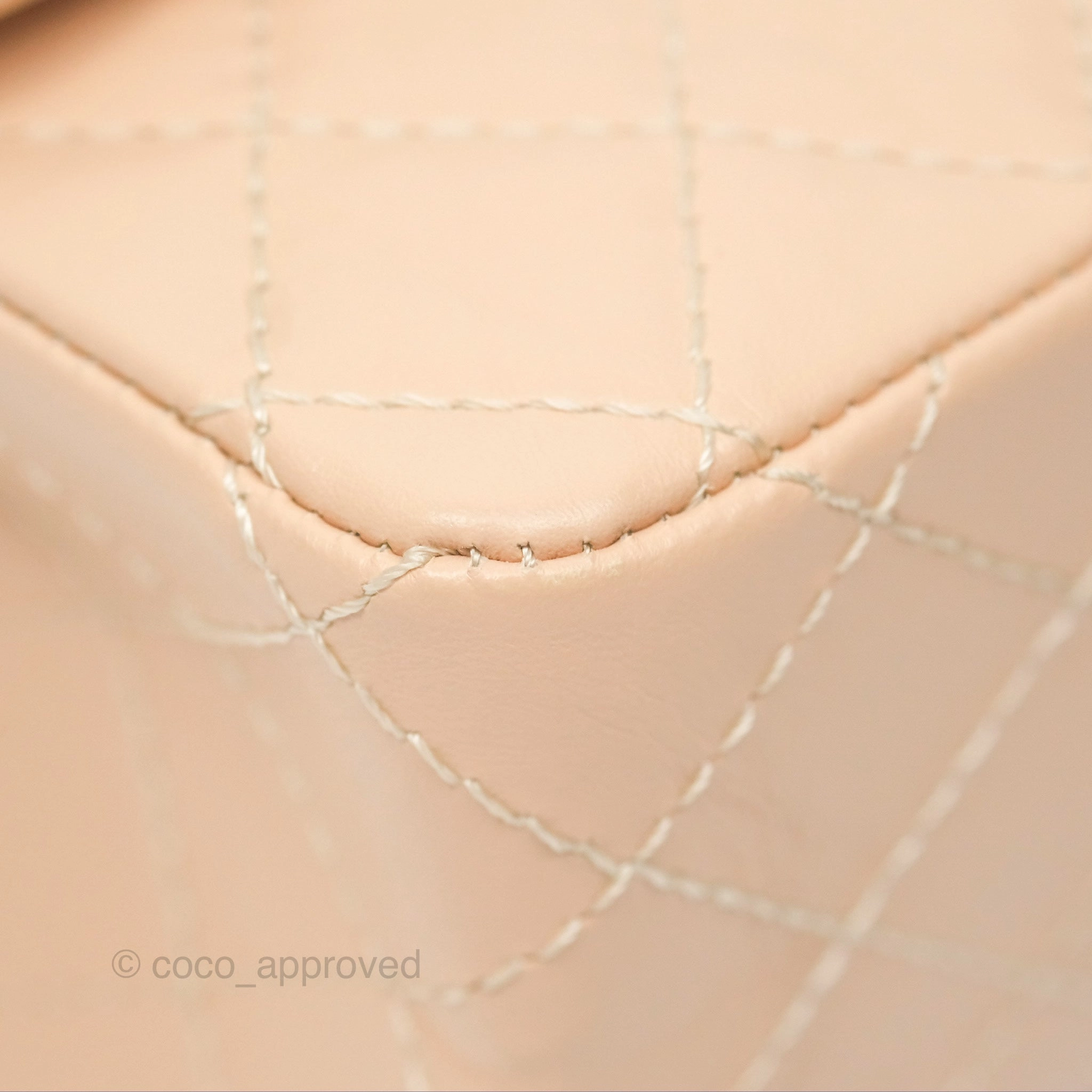 Chanel Mini Reissue 224 Beige Aged Calfskin Aged Gold Hardware