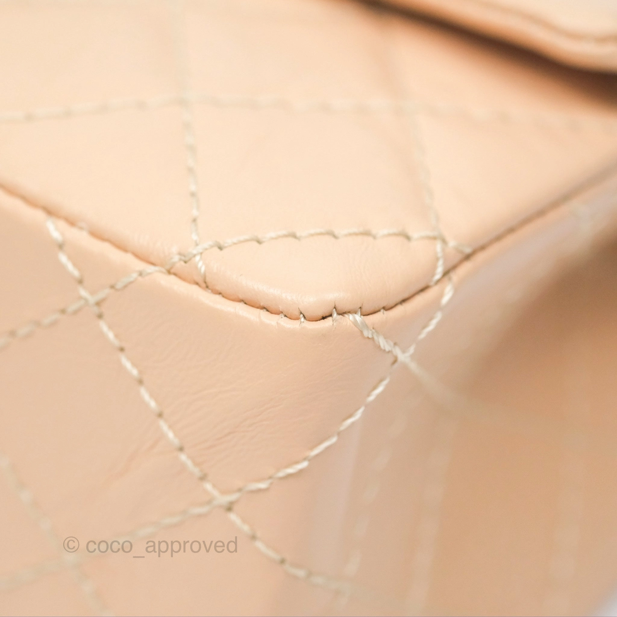 Chanel Mini Reissue 224 Beige Aged Calfskin Aged Gold Hardware