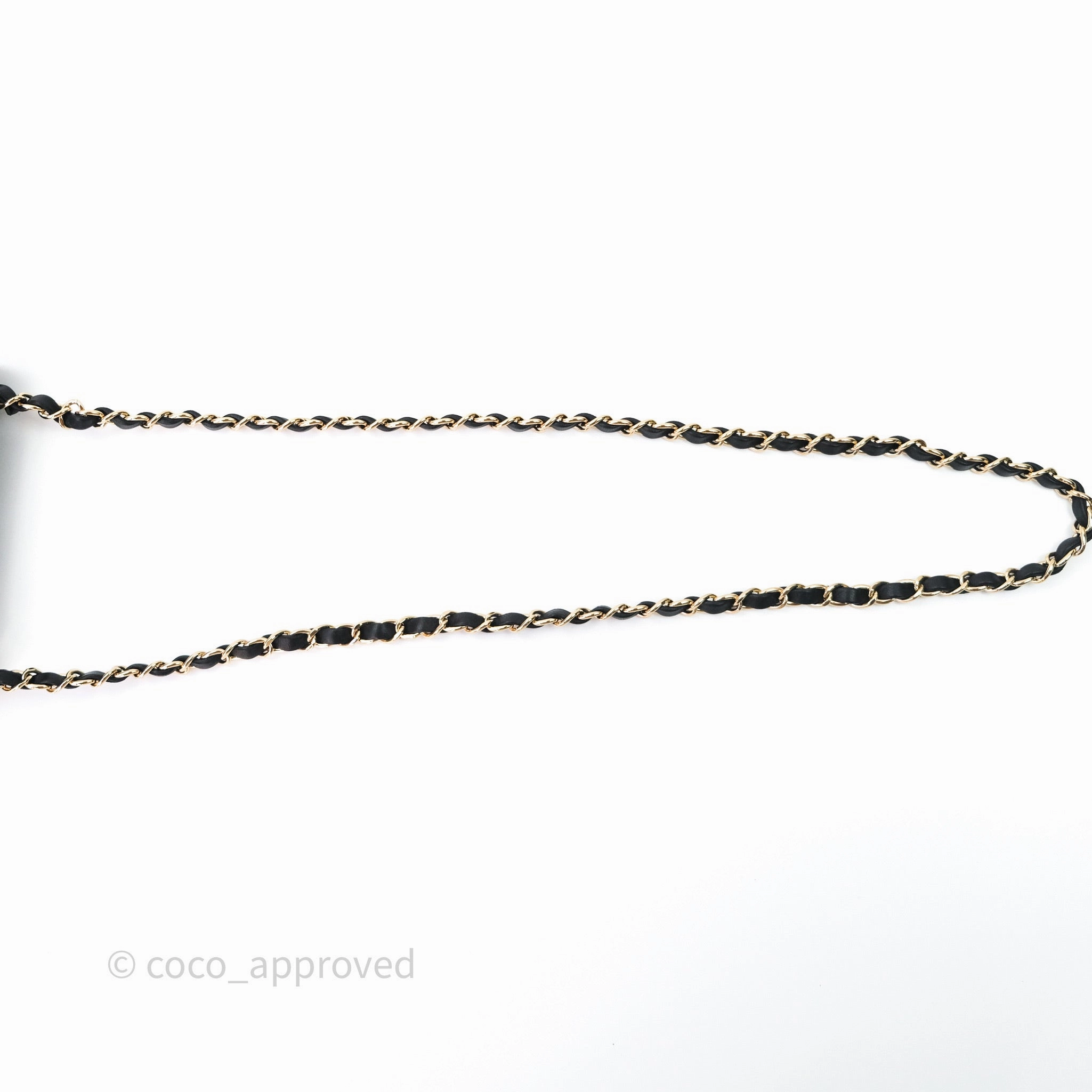 Chanel Mini Square Quilted Black Lambskin Gold Hardware