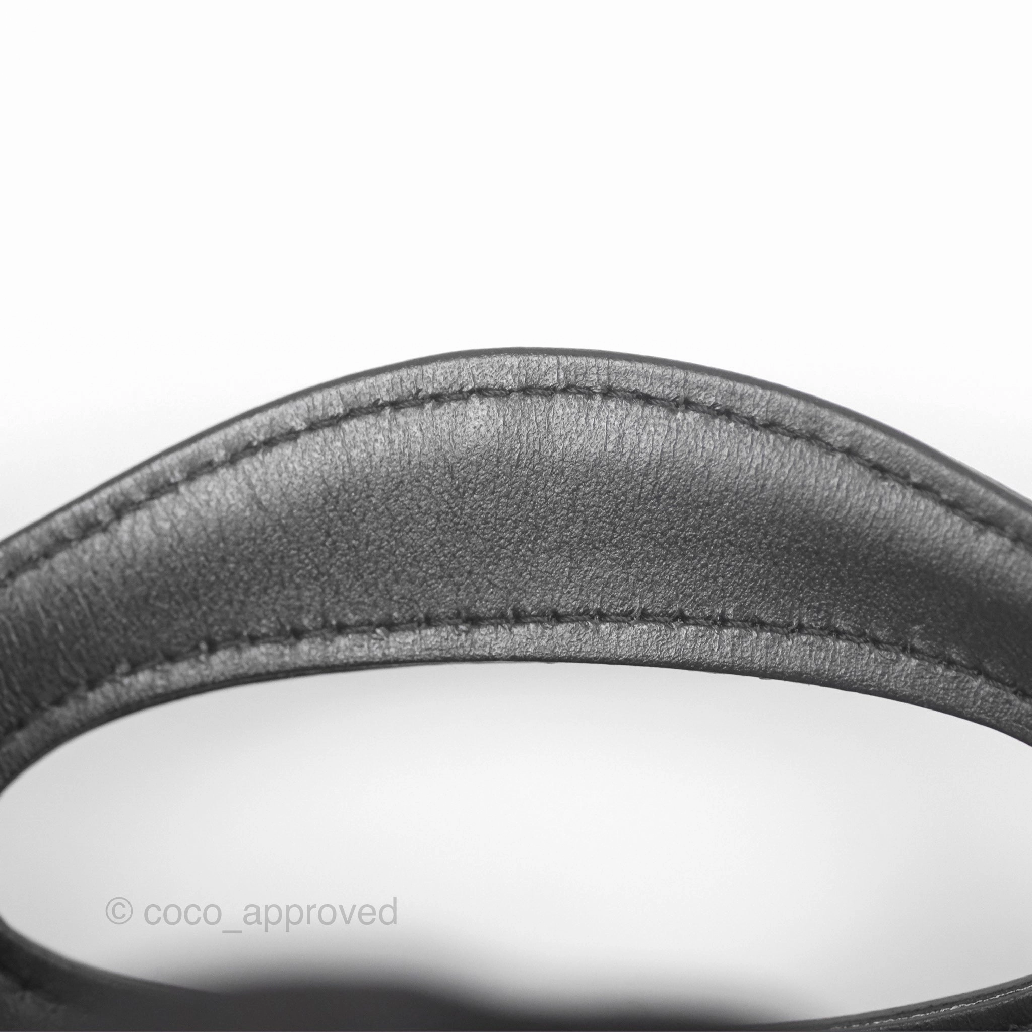 Chanel Nano 31 Black Shiny Lambskin Gold Hardware