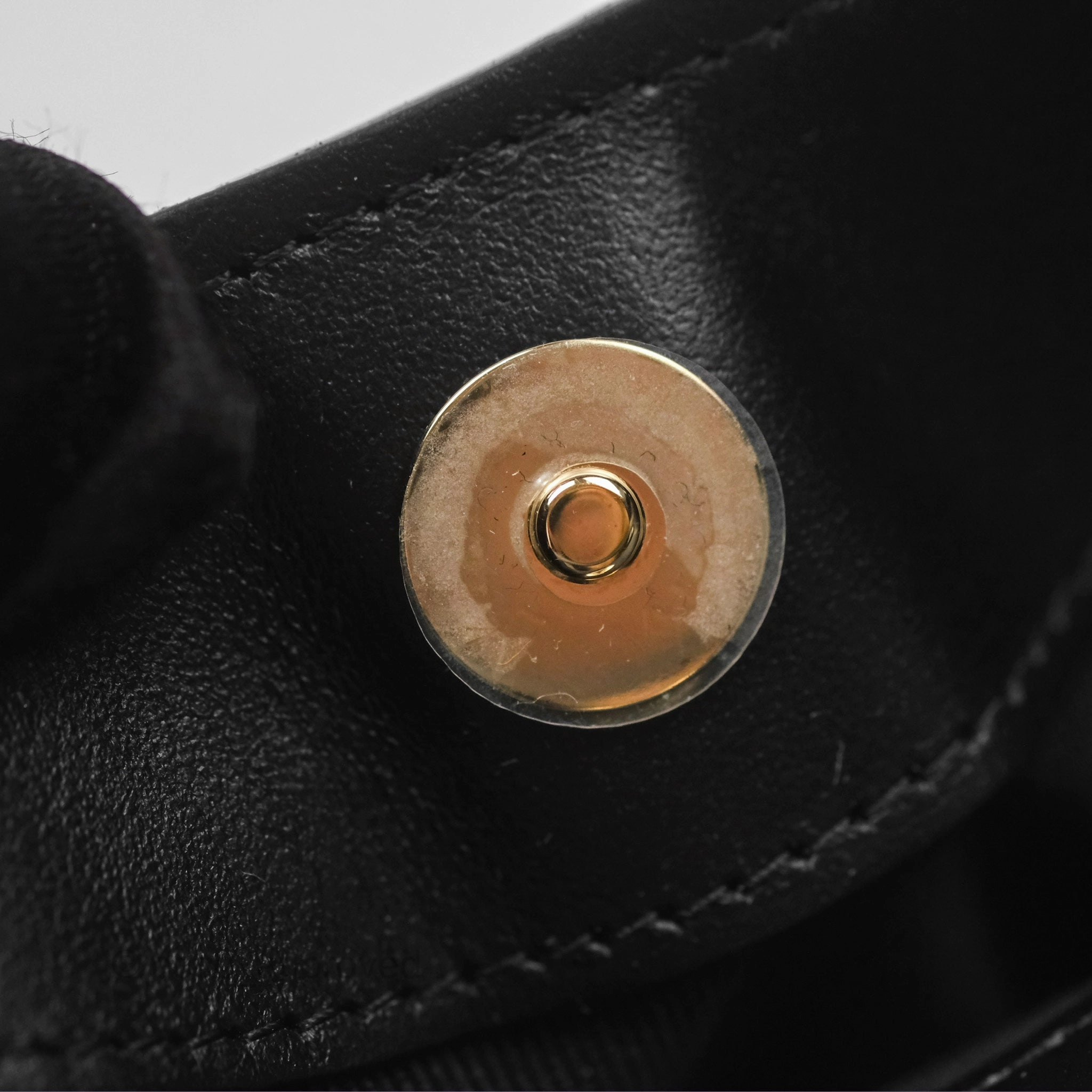 Chanel Nano 31 Black Shiny Lambskin Gold Hardware