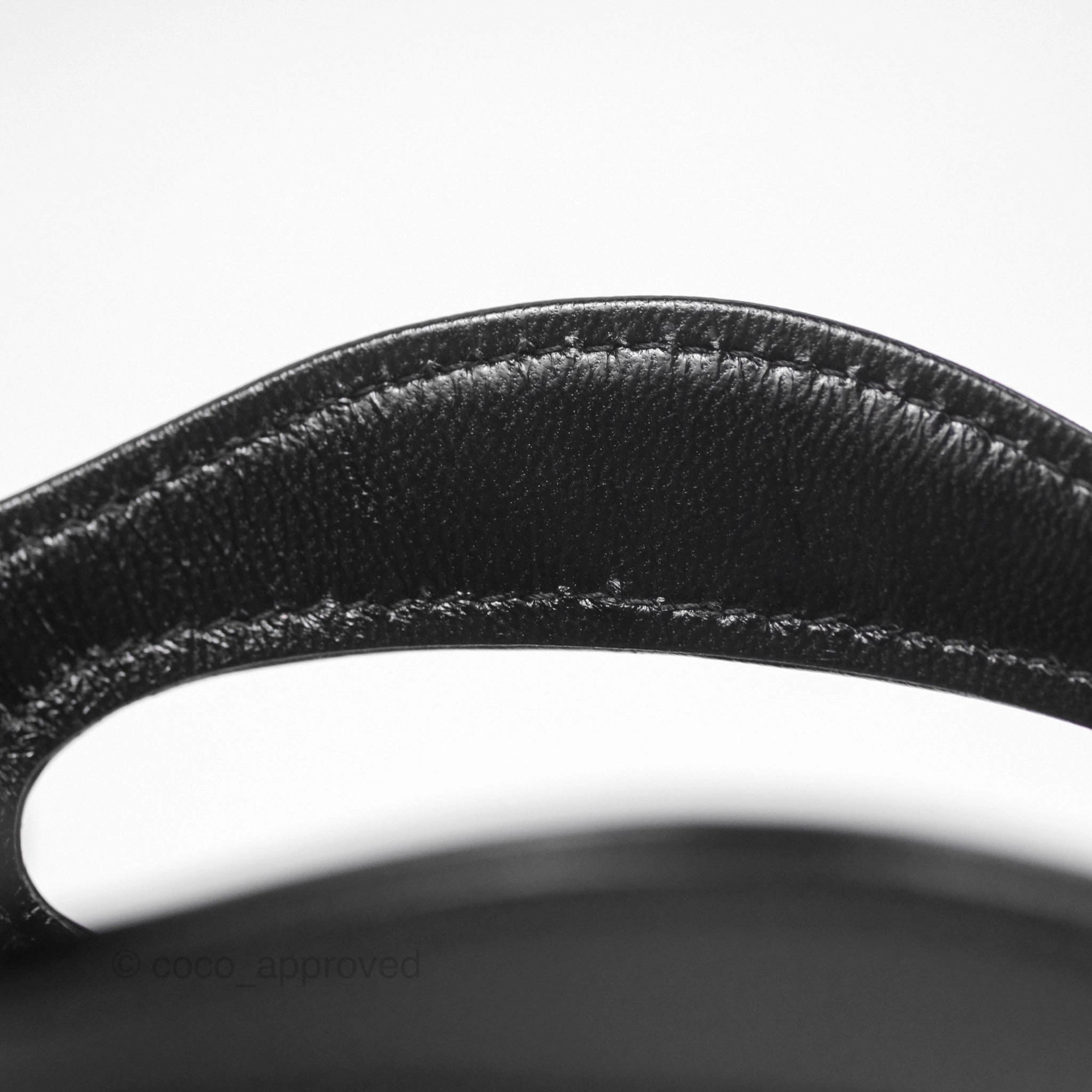 Chanel Nano 31 Black Shiny Lambskin Gold Hardware