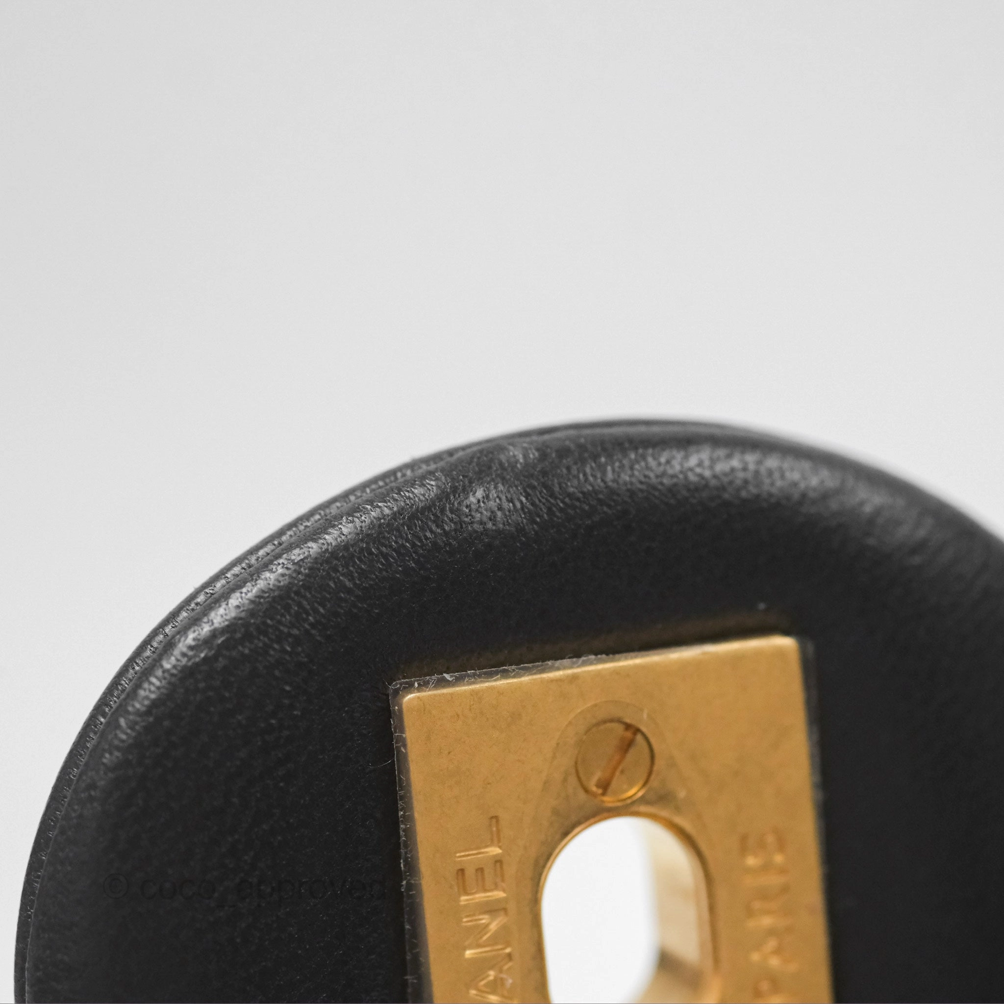 Chanel Pearl Crush Mini Square Quilted Black Lambskin Aged Gold Hardware