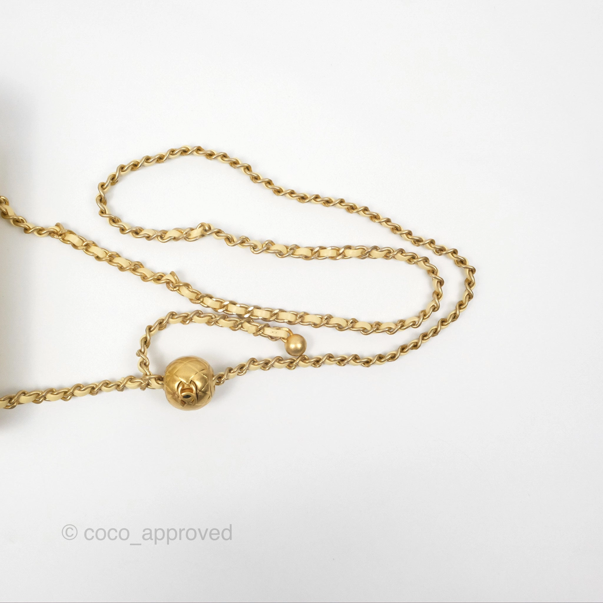 Chanel Pearl Crush Mini Square Quilted Yellow Lambskin Aged Gold Hardware