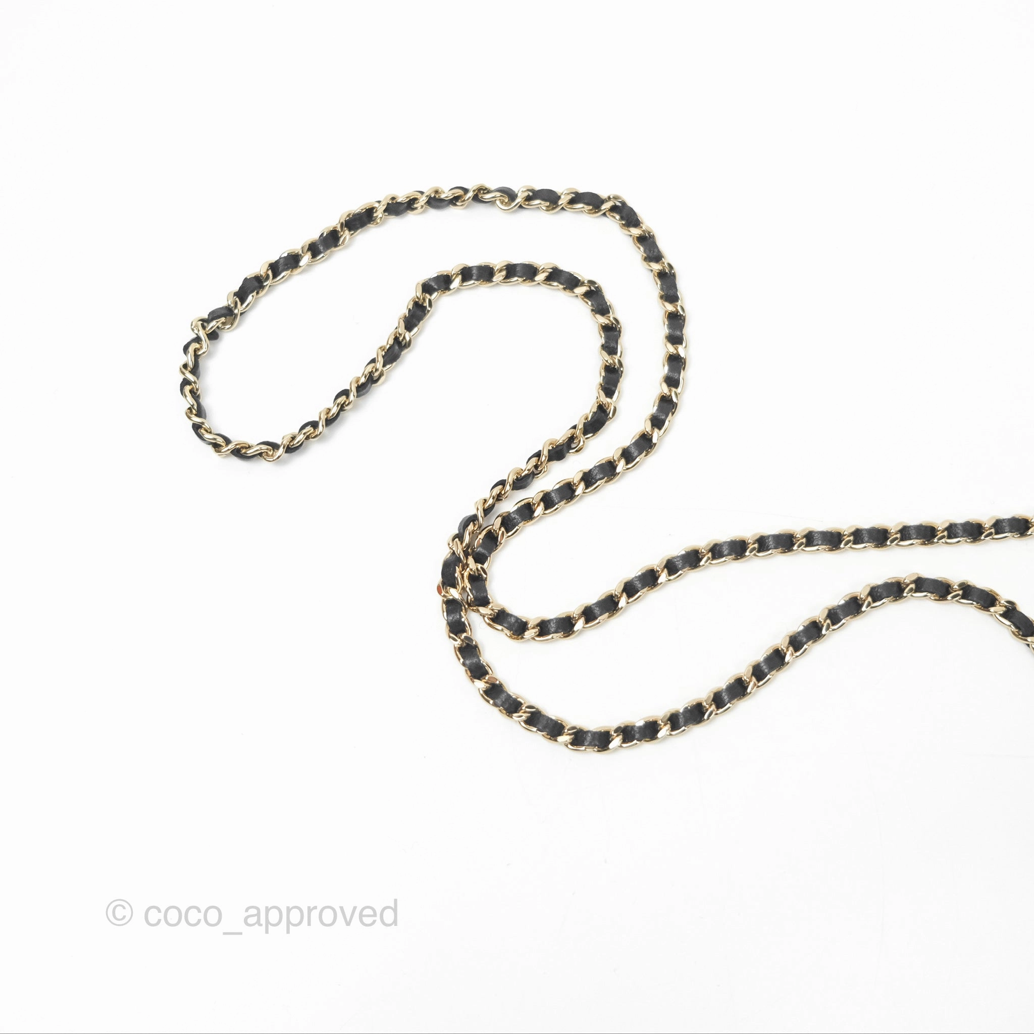 Chanel Pearl Top Handle Mini Clutch with Chain Black Lambskin Gold Hardware