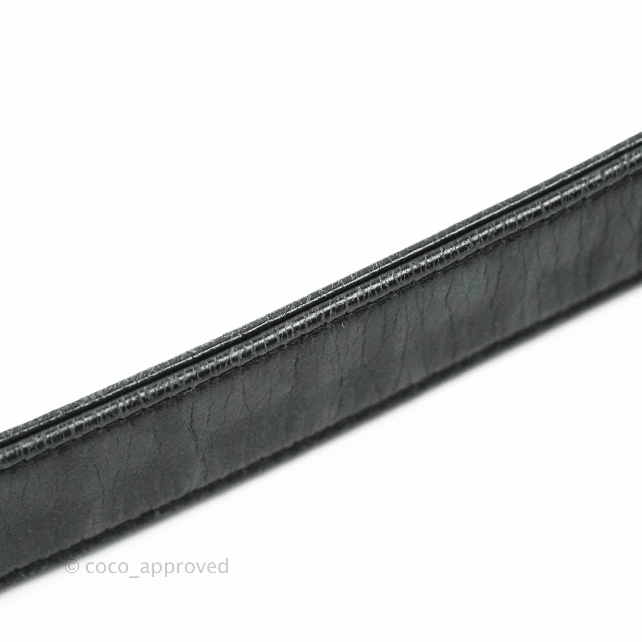 Chanel Quilted Chain Around Medium Aged Glazed Calfskin Boy Ruthenium Hardware