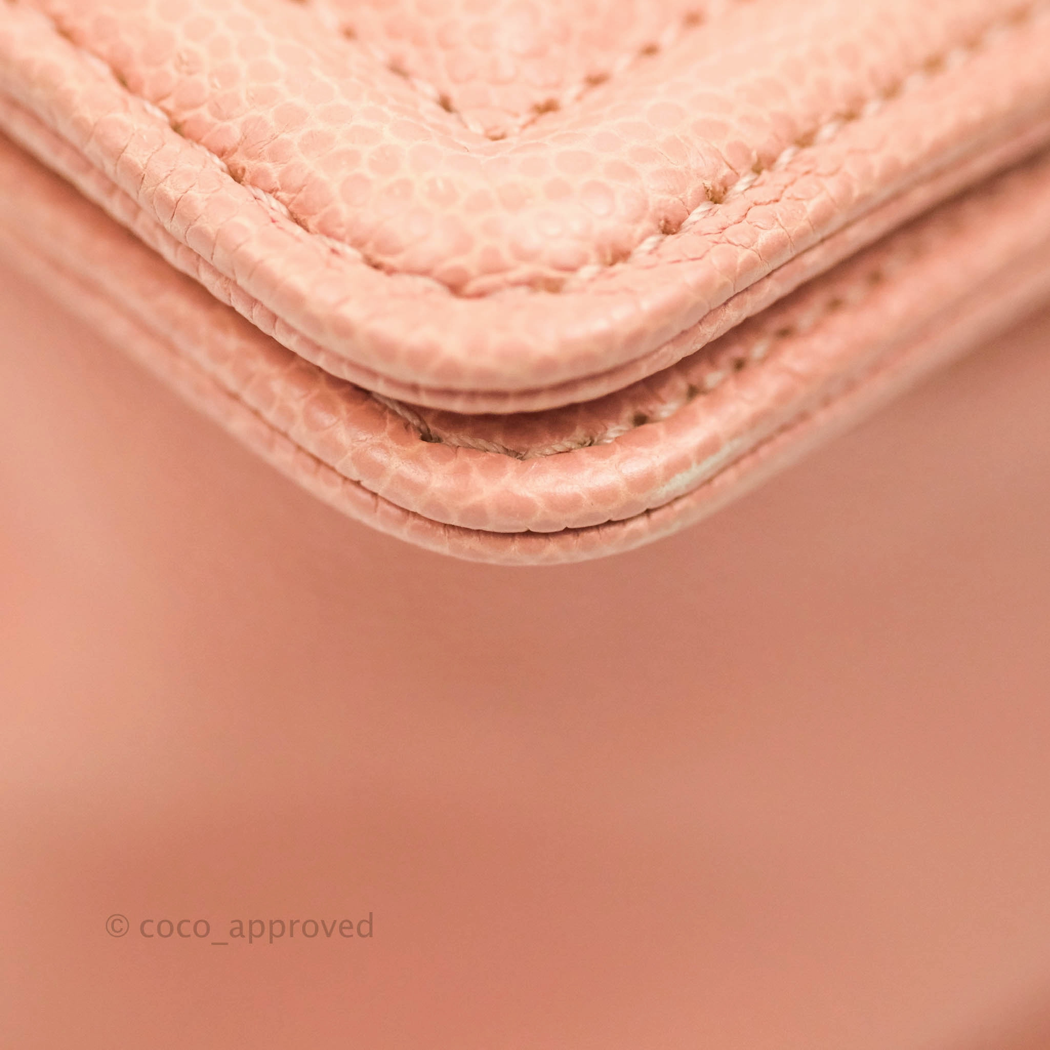 Chanel Quilted Medium Boy Bag Pink Caviar Aged Gold Hardware