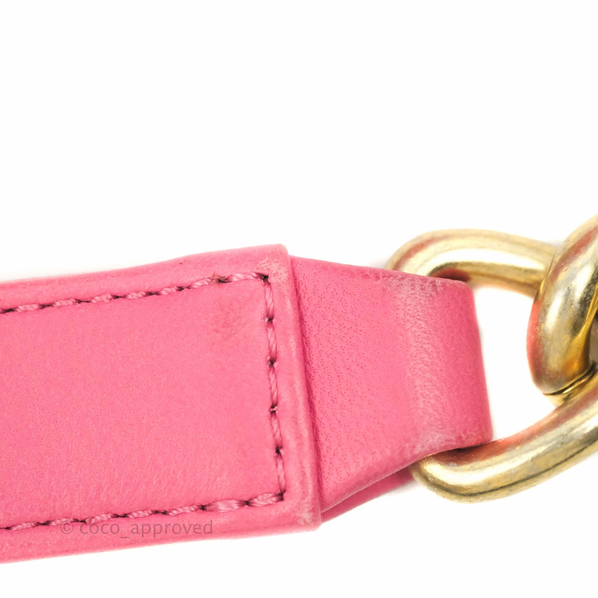 Chanel Quilted Medium Boy Bag Pink Lambskin Aged Gold Hardware
