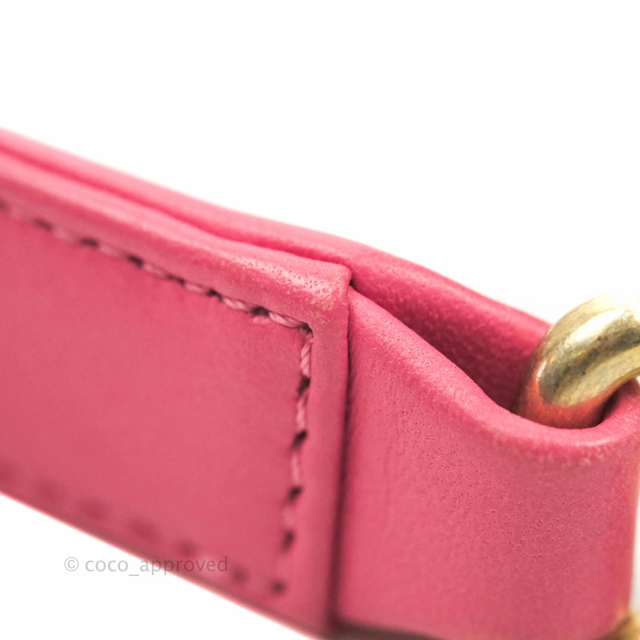 Chanel Quilted Medium Boy Bag Pink Lambskin Aged Gold Hardware
