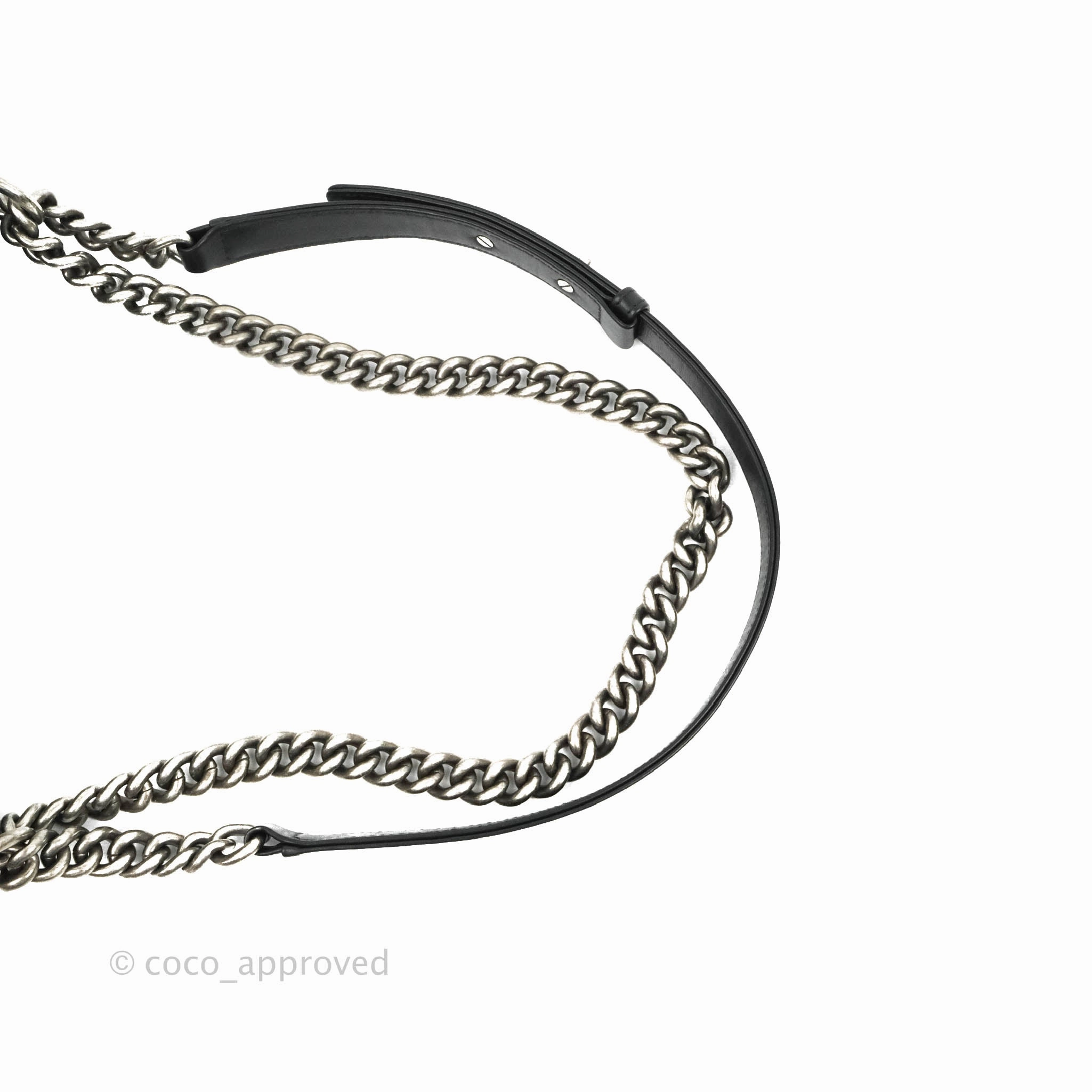 Chanel Quilted Medium Boy Black Calfskin Ruthenium Hardware