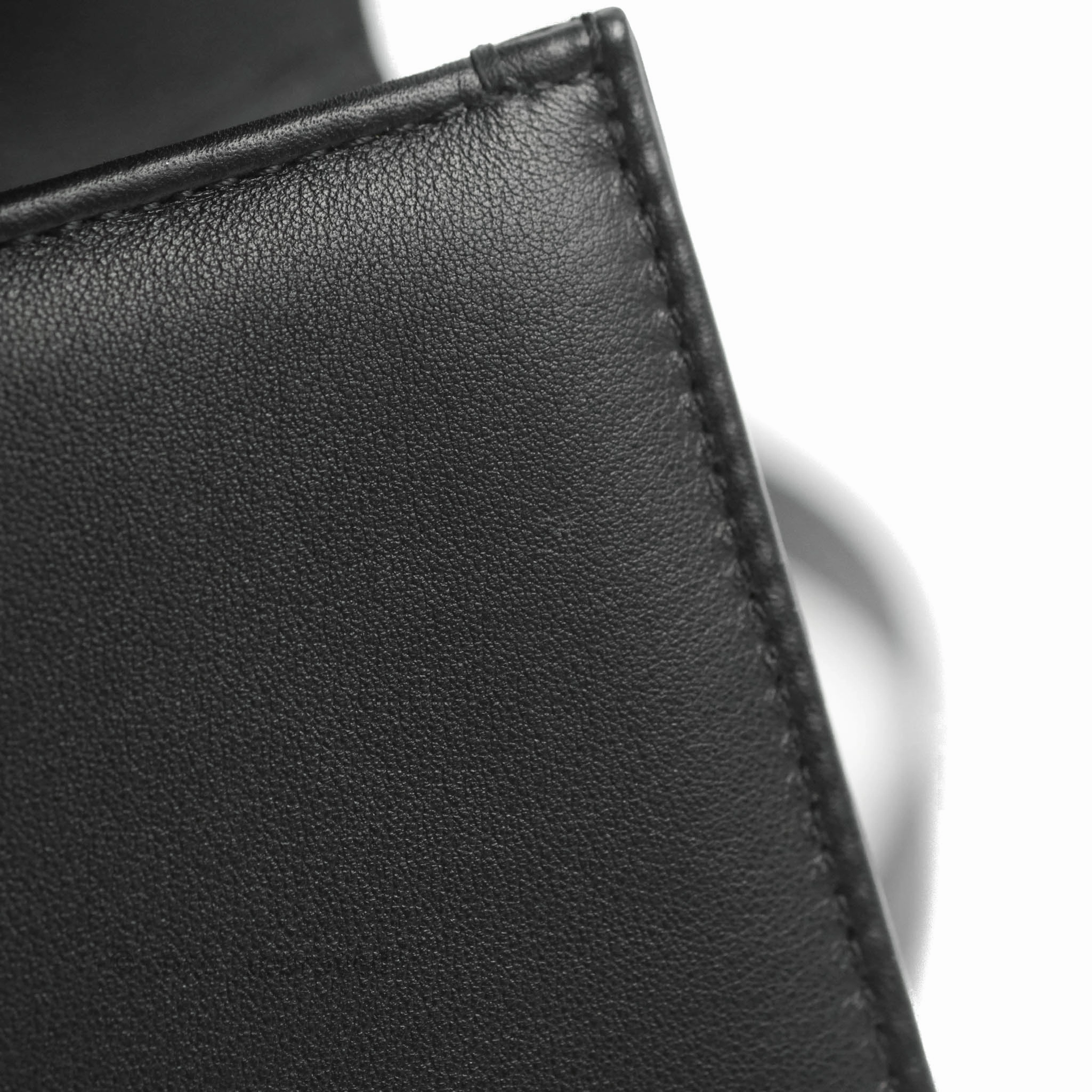 Chanel Quilted Medium Boy Black Calfskin Ruthenium Hardware