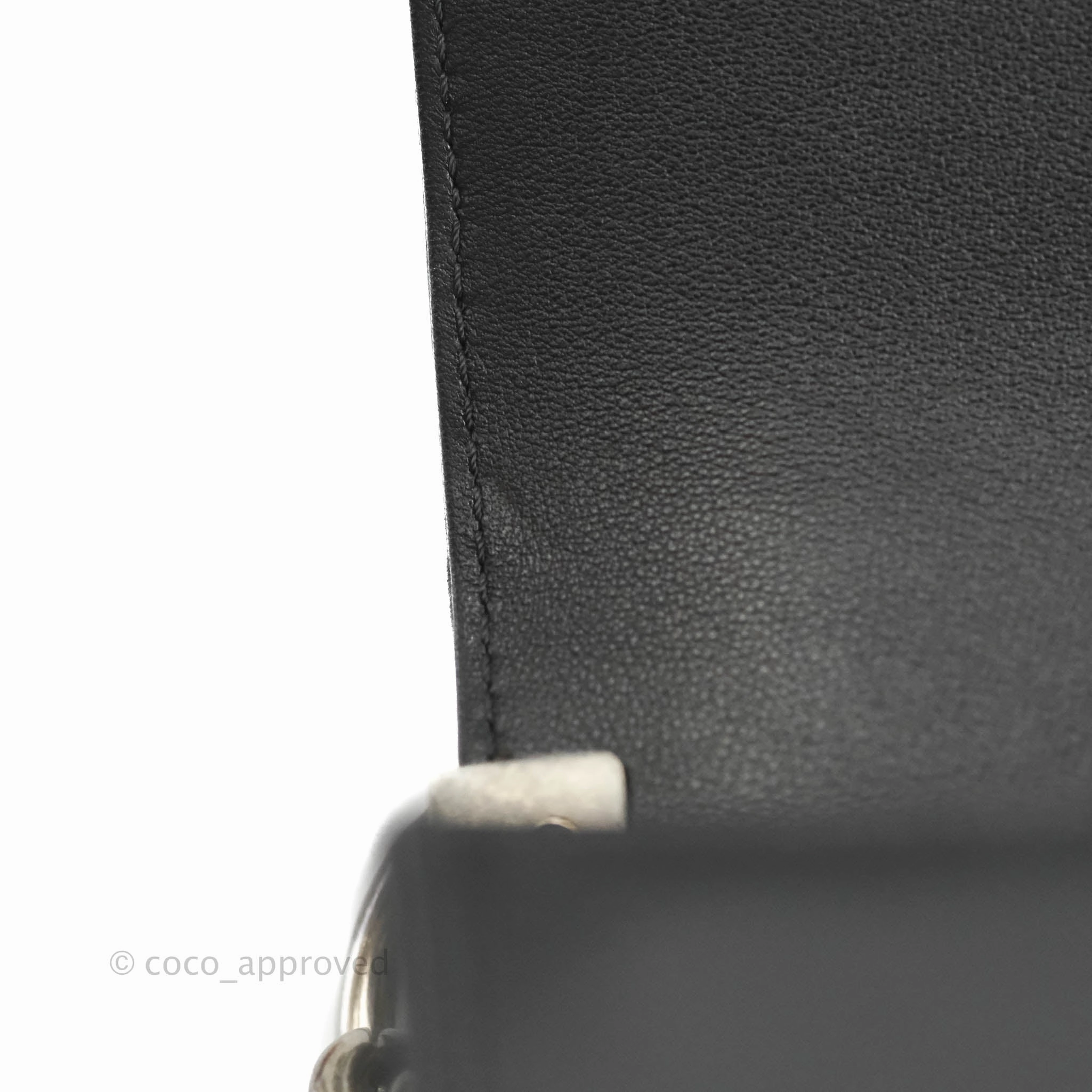 Chanel Quilted Medium Boy Black Calfskin Ruthenium Hardware