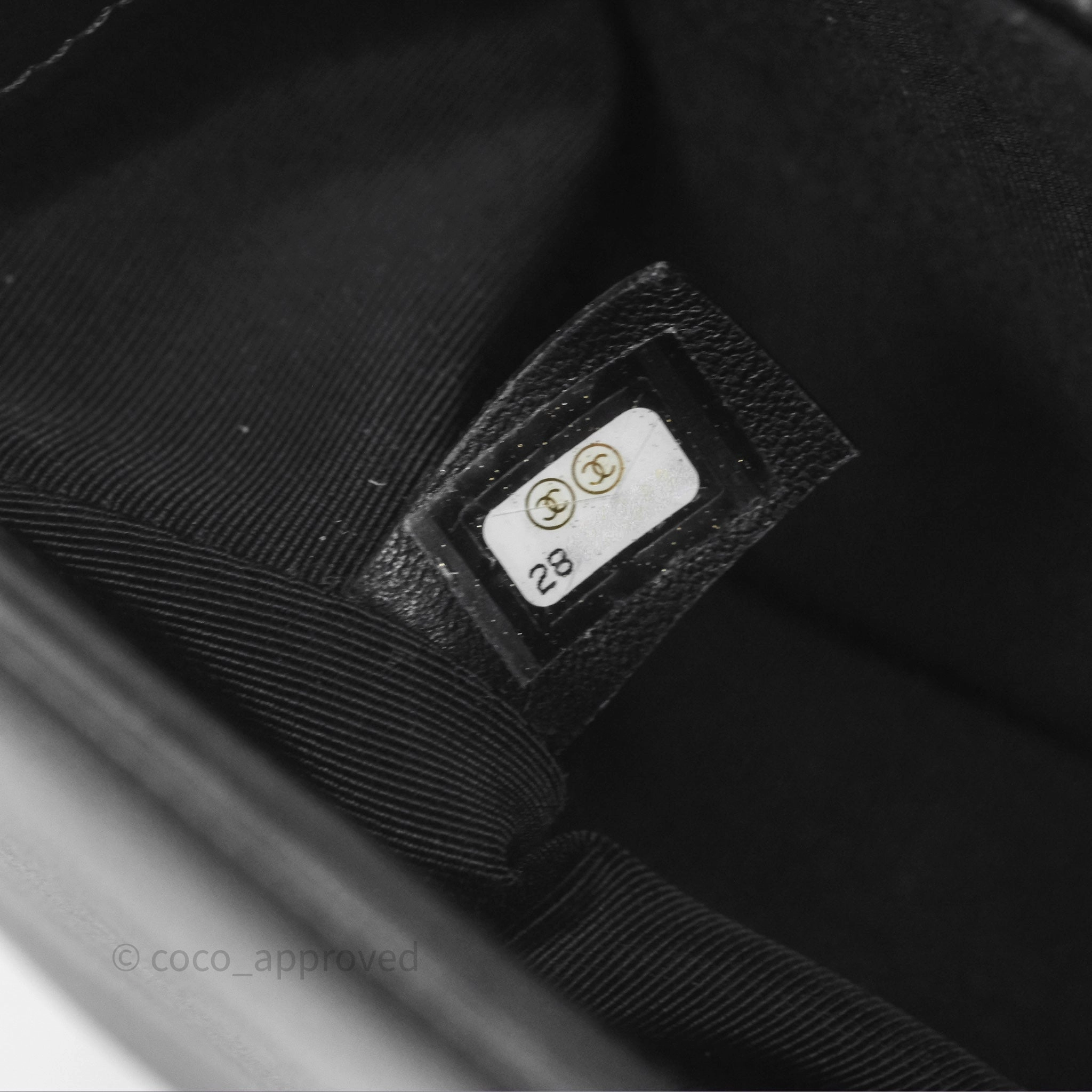 Chanel Quilted Medium Boy Black Calfskin Ruthenium Hardware