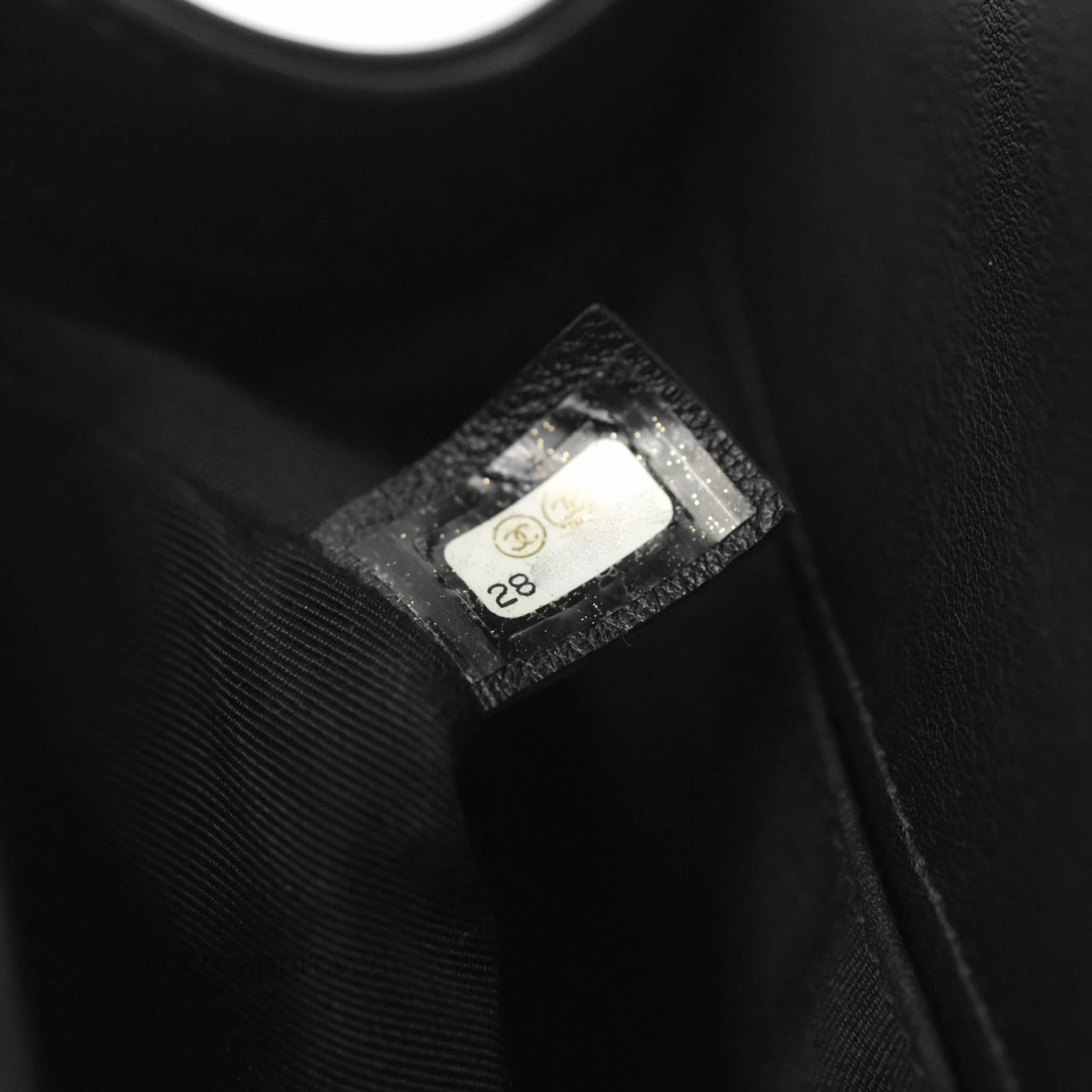 Chanel Quilted Medium Boy Black Calfskin Ruthenium Hardware