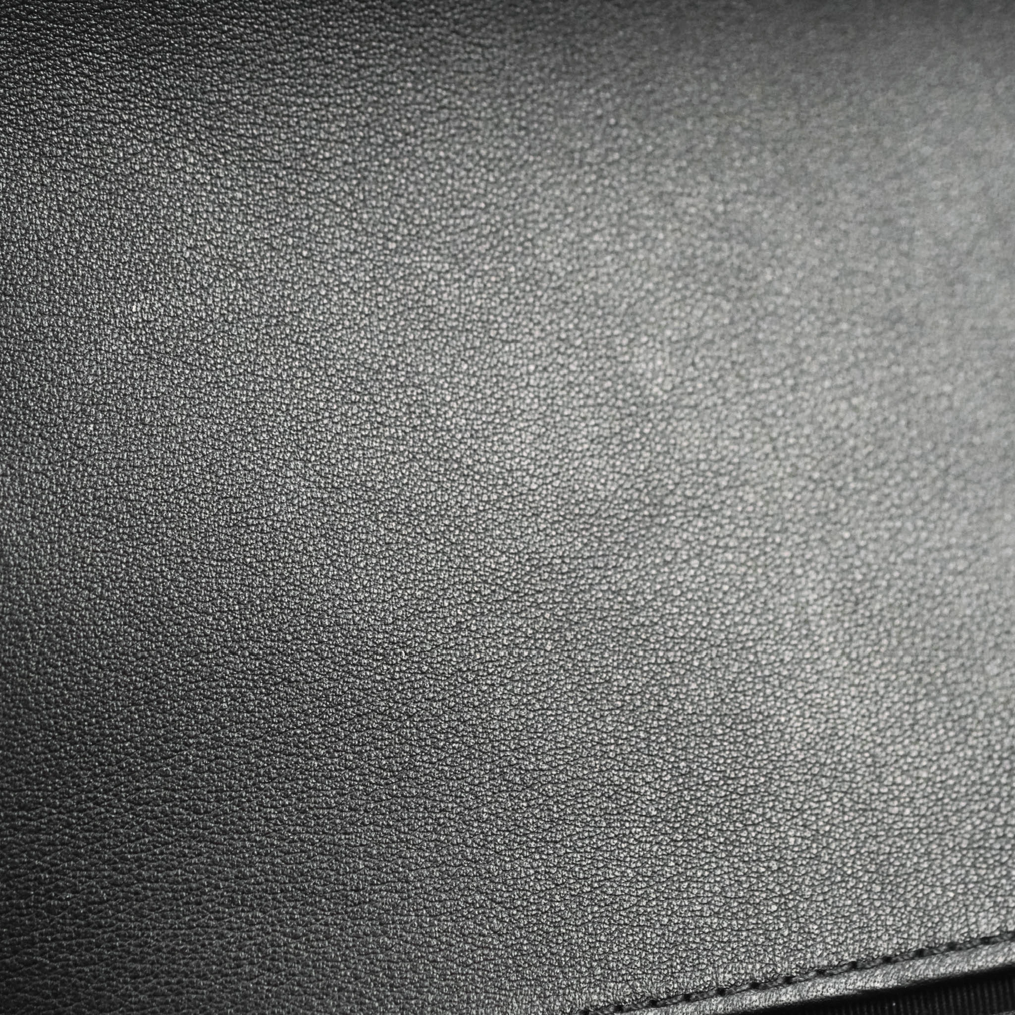 Chanel Quilted Medium Boy Black Calfskin Ruthenium Hardware