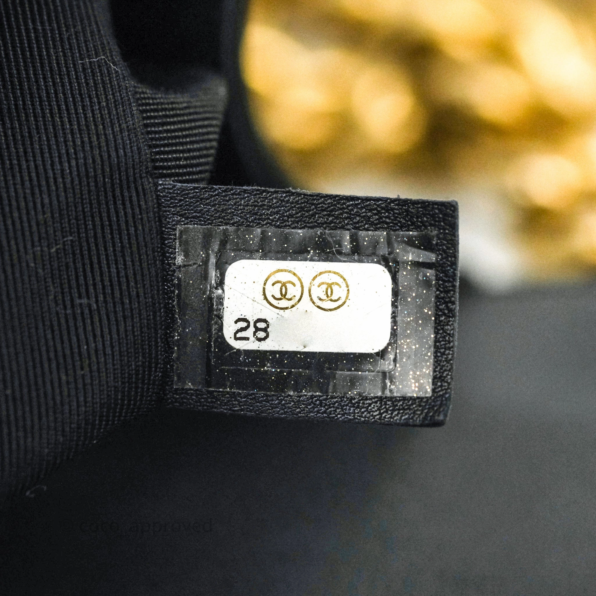 Chanel Quilted Medium Boy Black Lambskin Gold Hardware