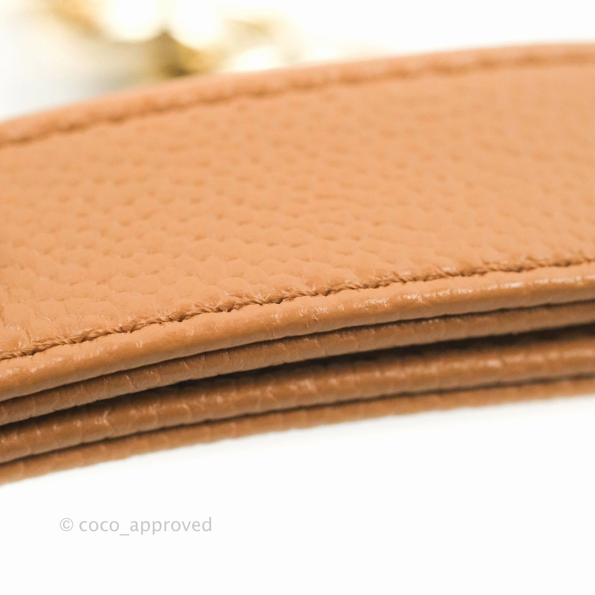 Chanel Quilted Medium Boy Caramel Caviar Gold Hardware