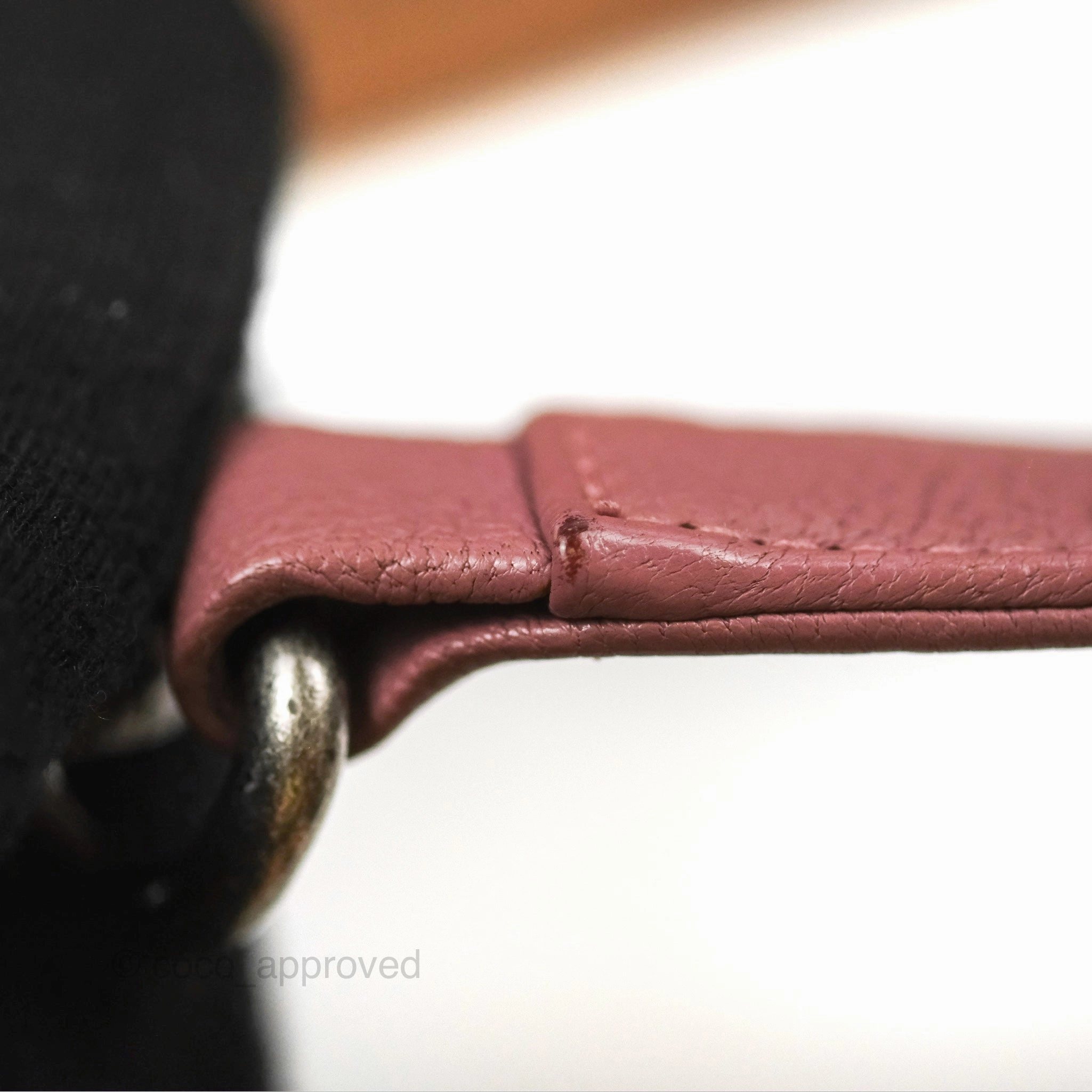Chanel Quilted Medium Boy Plum Pink Calfskin Ruthenium Hardware
