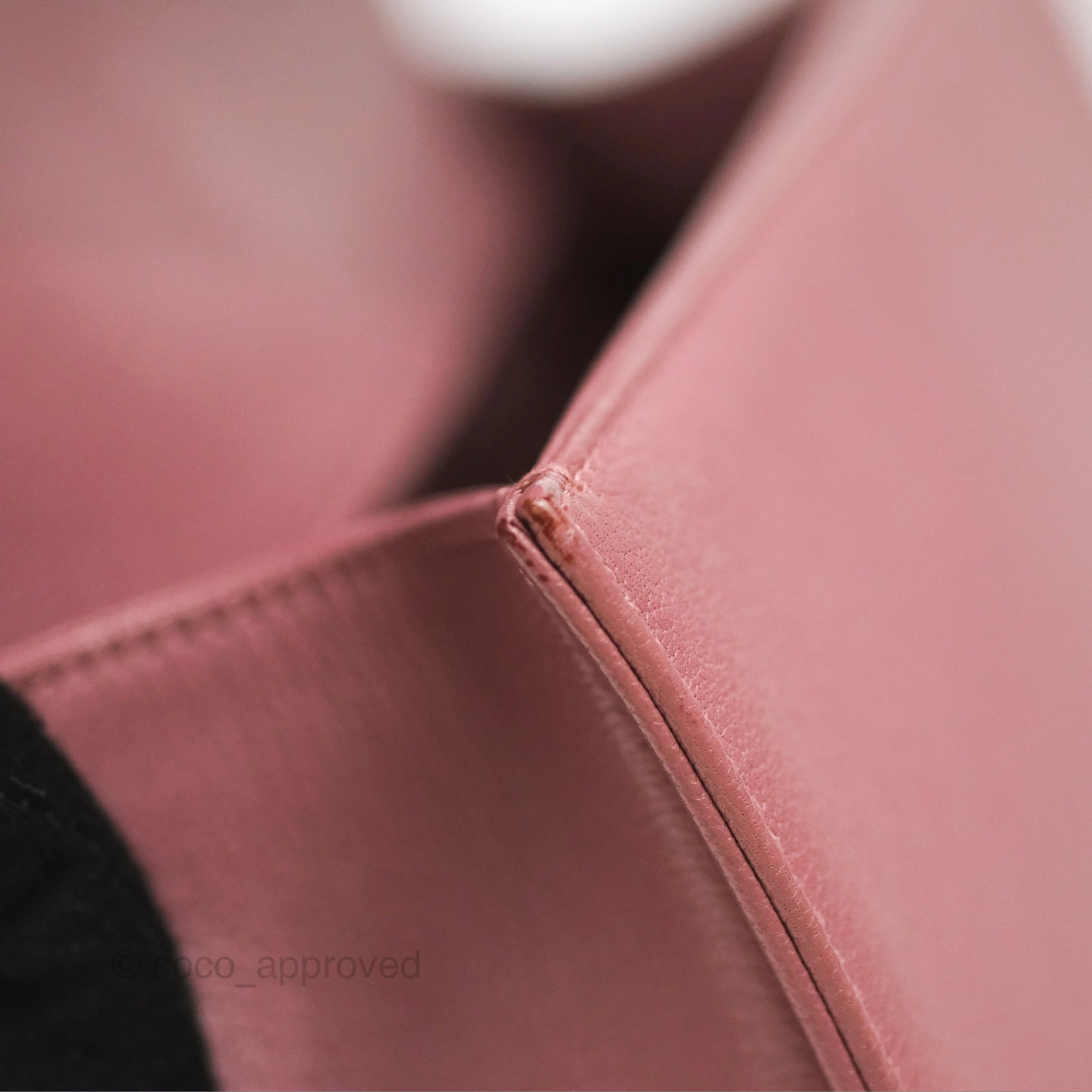 Chanel Quilted Medium Boy Plum Pink Calfskin Ruthenium Hardware