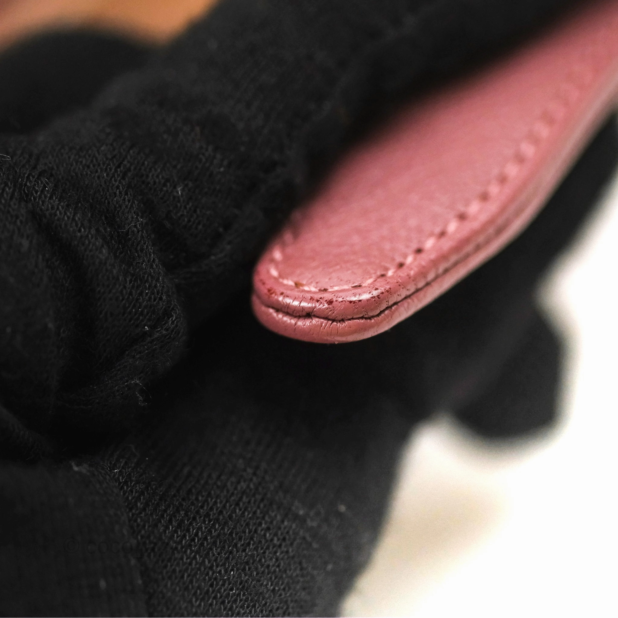 Chanel Quilted Medium Boy Plum Pink Calfskin Ruthenium Hardware