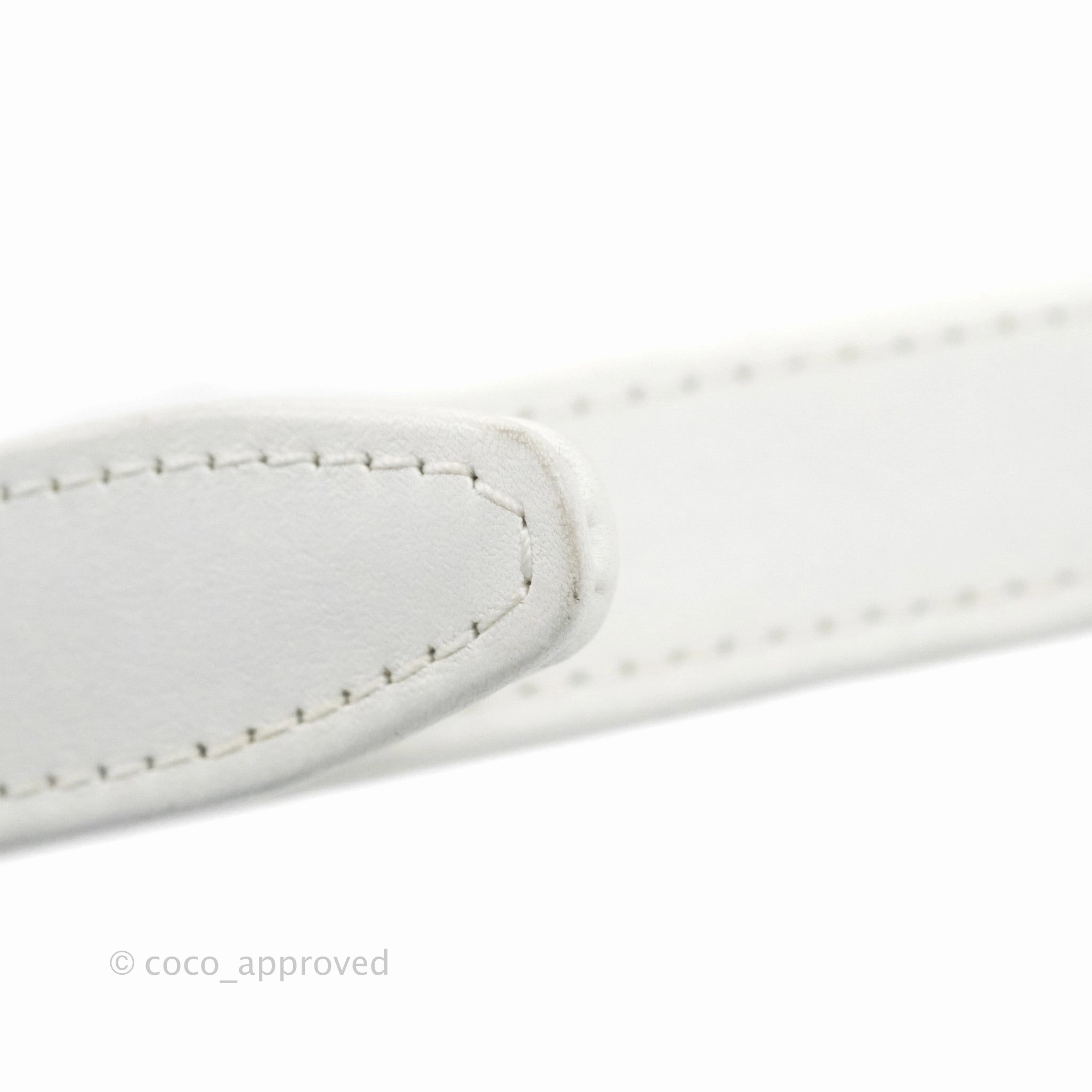 Chanel Quilted Medium Boy White Calfskin Gold Hardware