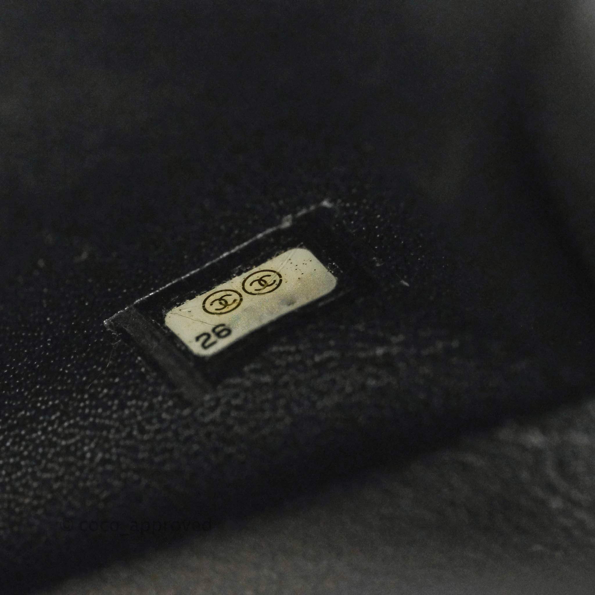 Chanel Quilted Mini Rectangular Black Caviar Gold Hardware 18B