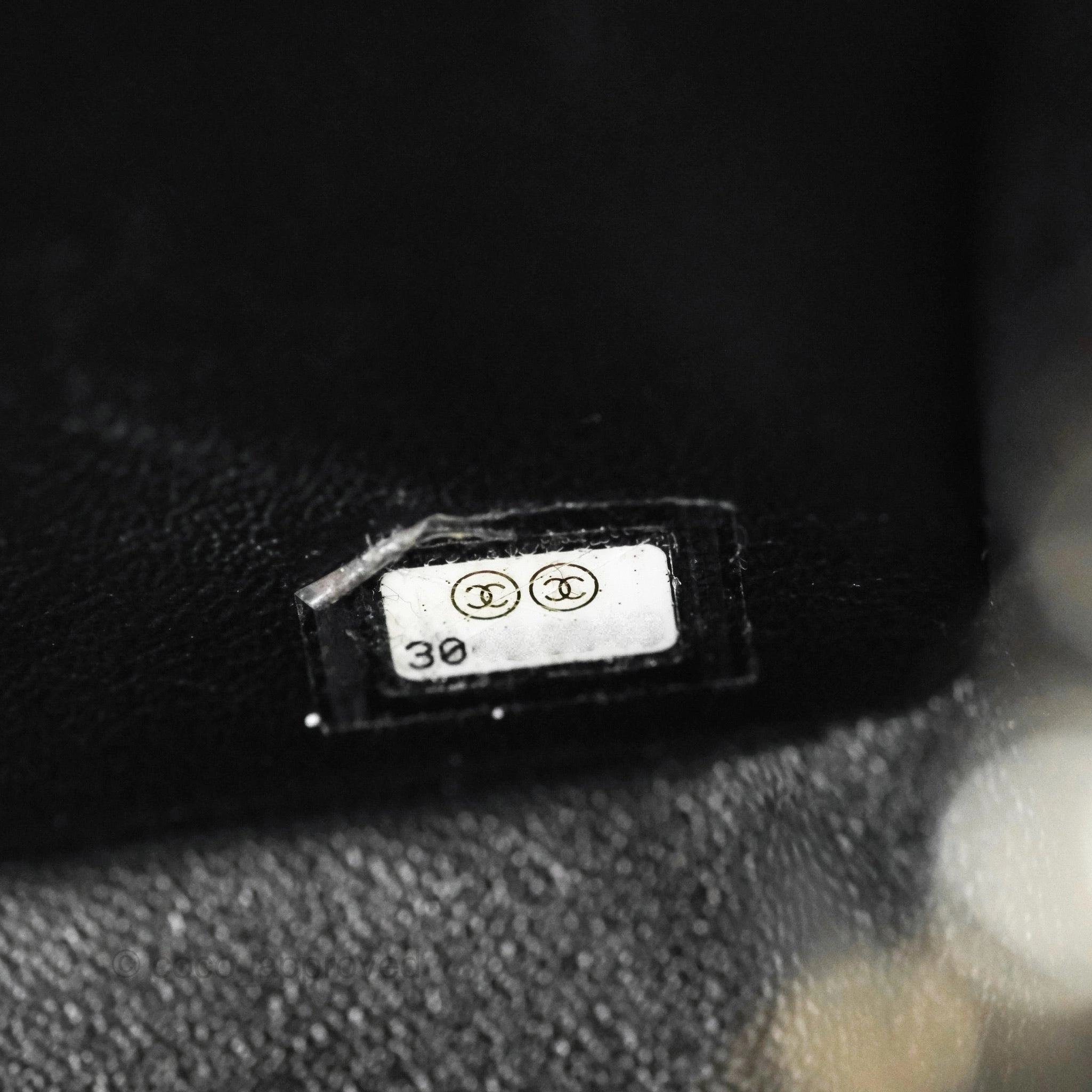 Chanel Quilted Mini Rectangular Flap Black Lambskin Silver Hardware
