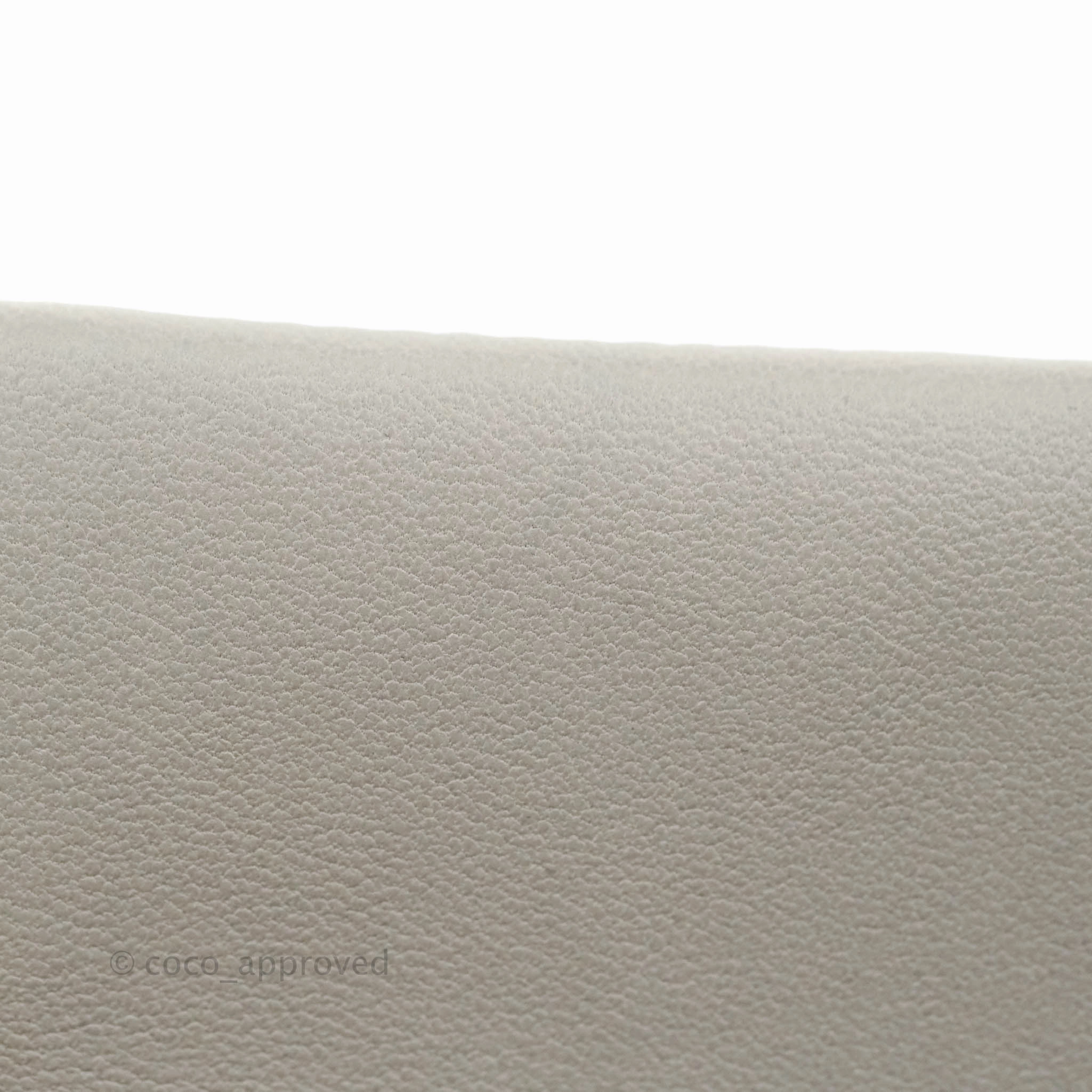Chanel Quilted Mini Rectangular Flap Grey Lambskin Dark Silver Hardware