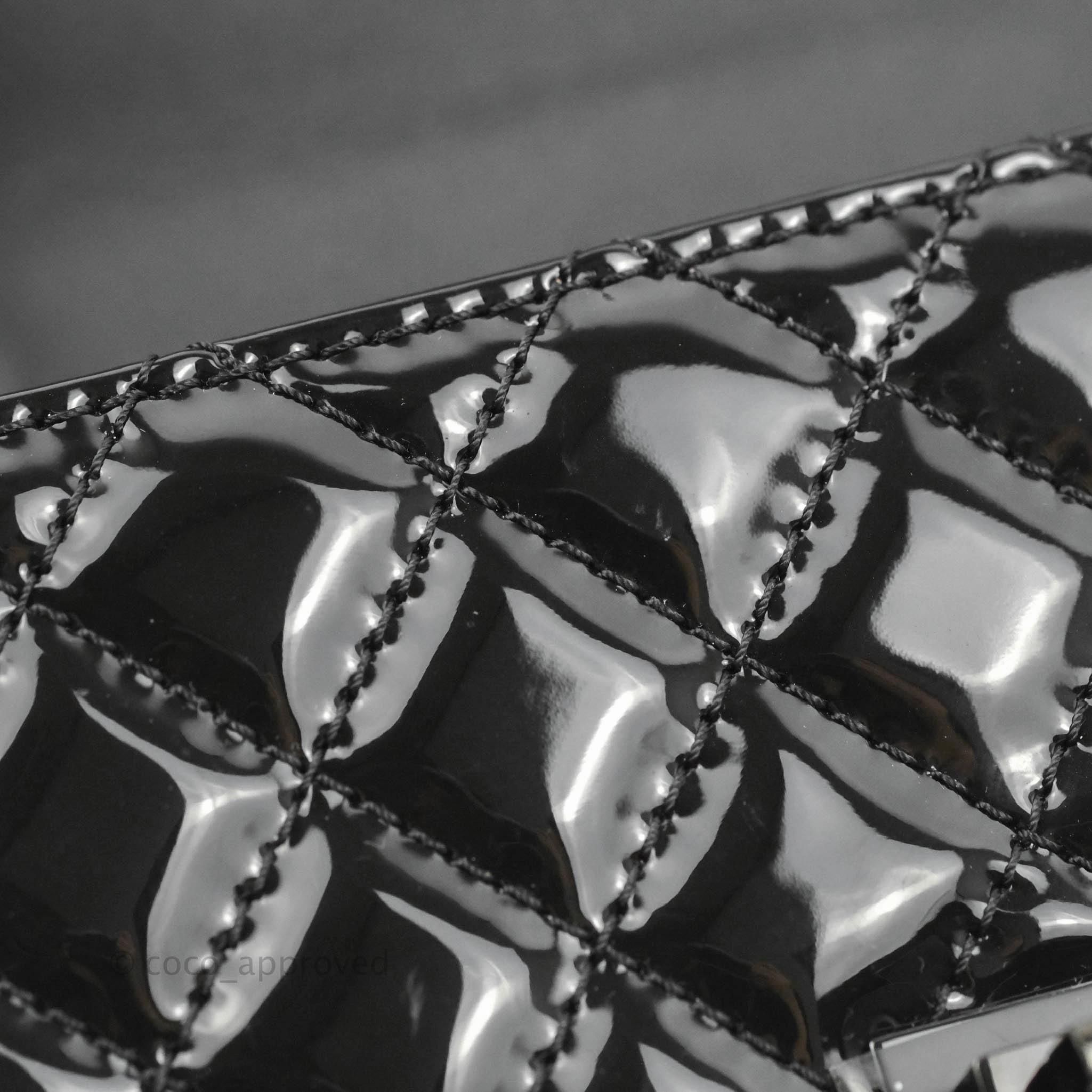 Chanel Quilted Mini Reissue 224 So Black Patent