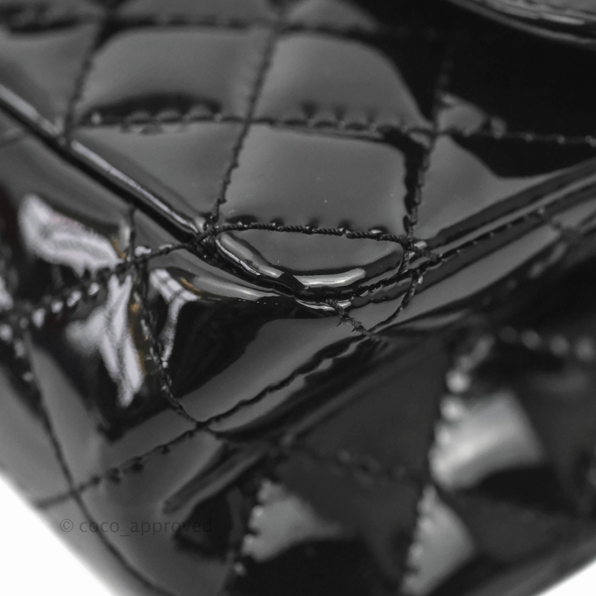 Chanel Quilted Mini Reissue 224 So Black Patent