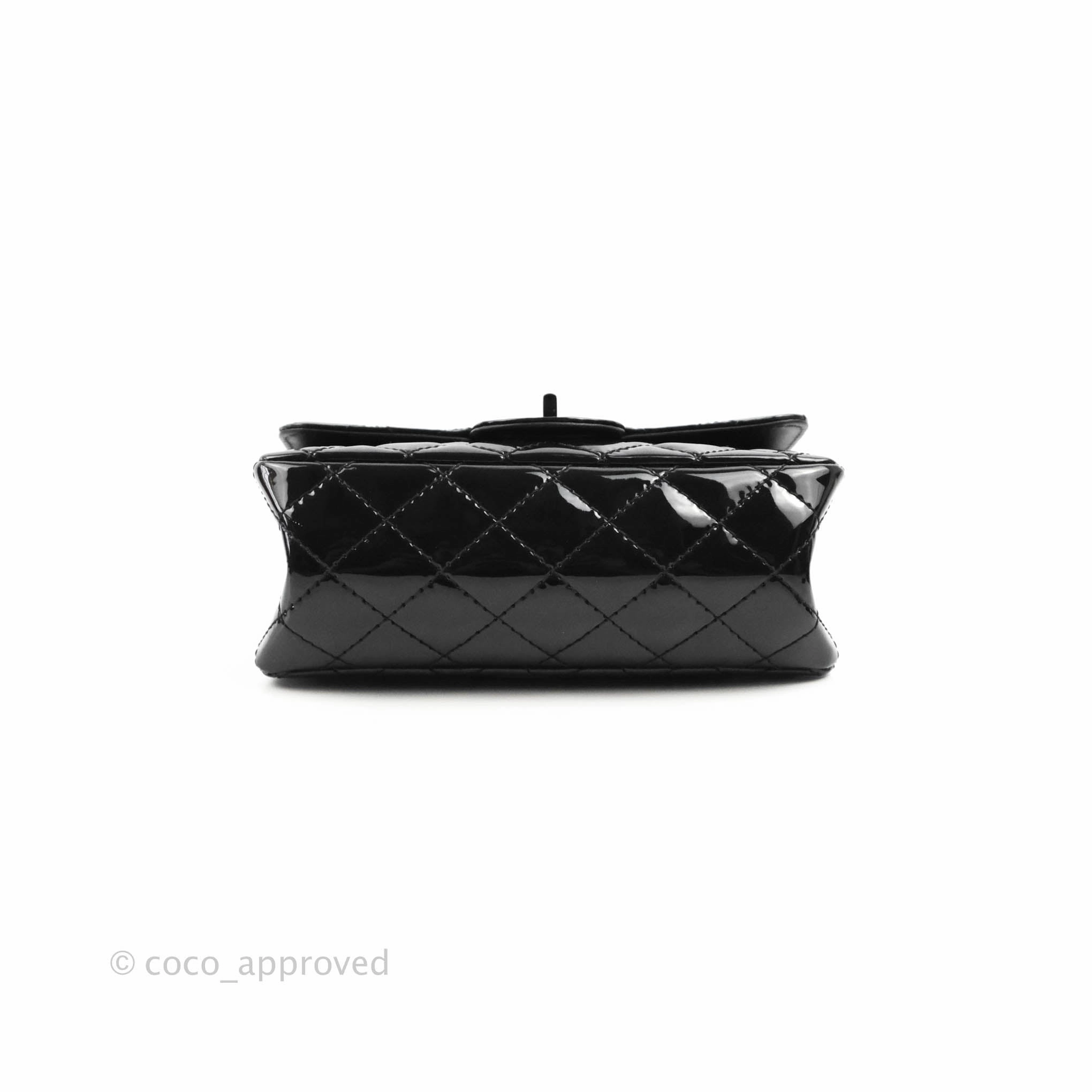Chanel Quilted Mini Reissue 224 So Black Patent