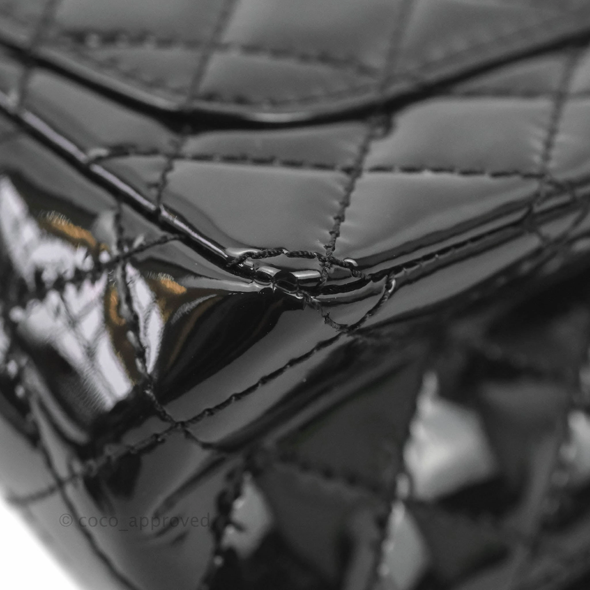 Chanel Quilted Mini Reissue 224 So Black Patent