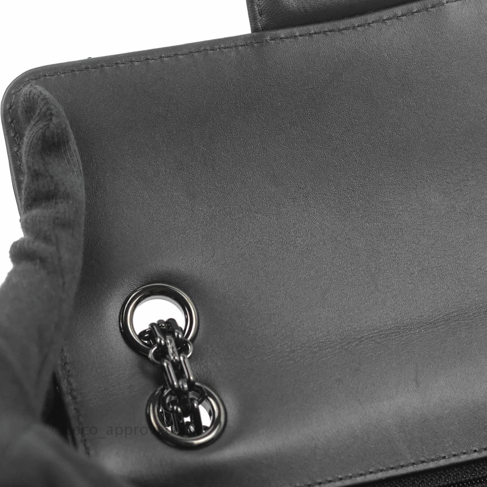 Chanel Quilted Mini Reissue 224 So Black Patent