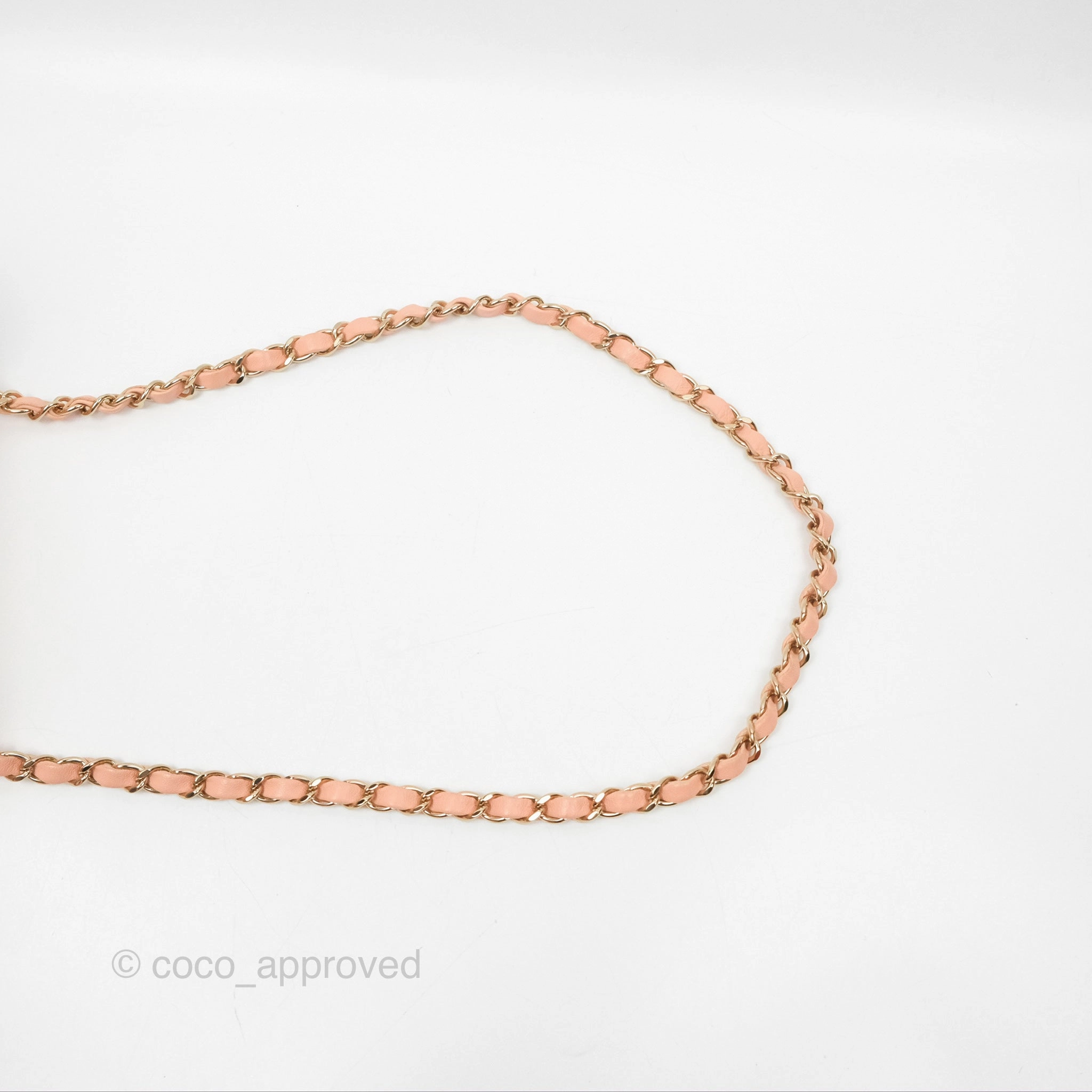 Chanel Quilted Mini Square Lambskin Light Beige Pink Gold Hardware