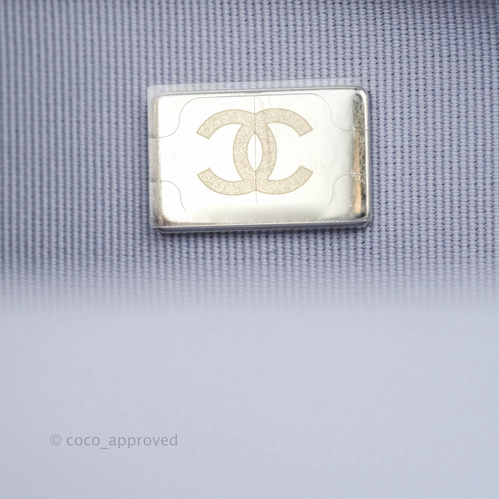 Chanel Quilted My Perfect Mini With Pearl Lilac Lambskin Silver Hardware