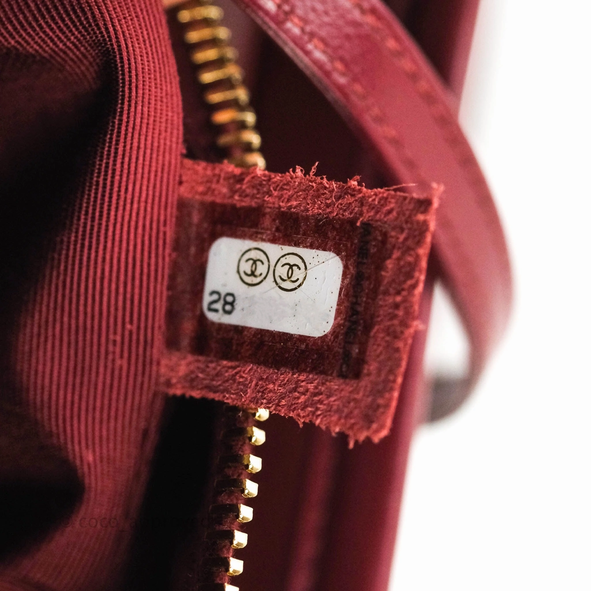 Chanel Quilted Small Gabrielle Hobo Dark Red Calfskin Mixed Hardware