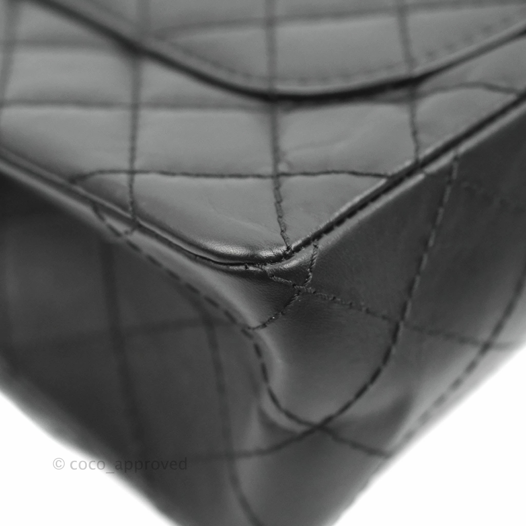 Chanel Reissue 225 Quilted Aged Calfskin Black Ruthenium Hardware