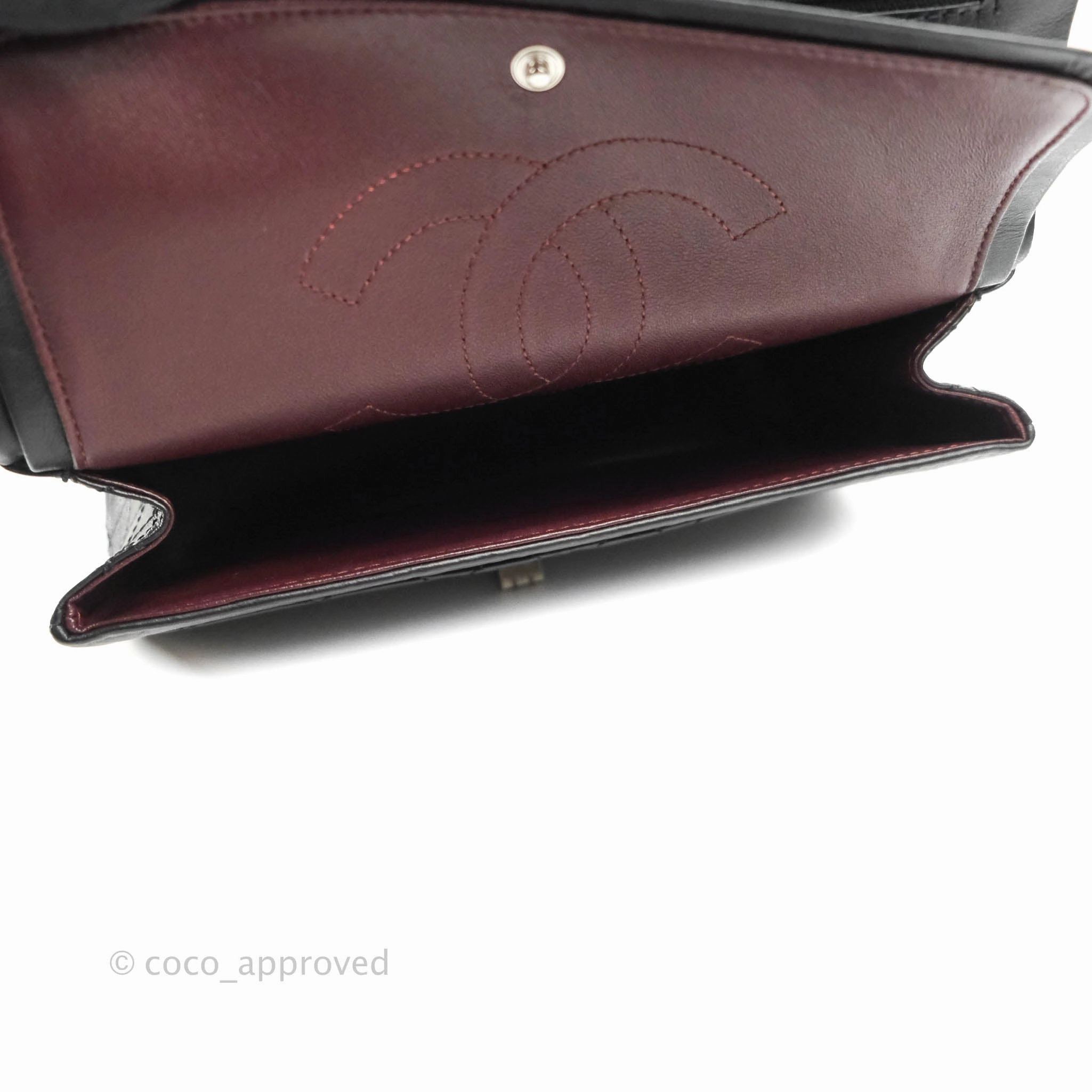 Chanel Reissue 225 Quilted Aged Calfskin Black Ruthenium Hardware