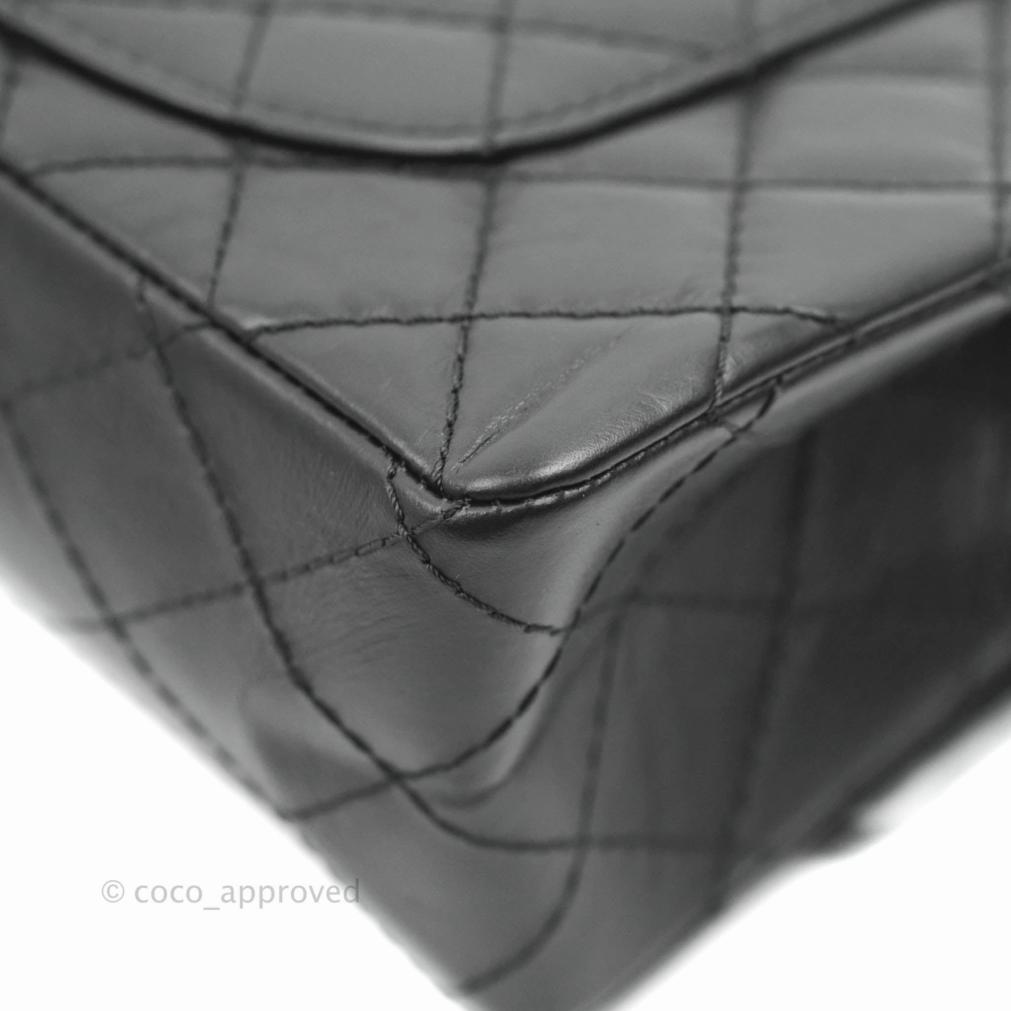 Chanel Reissue 225 Quilted Aged Calfskin Black Ruthenium Hardware