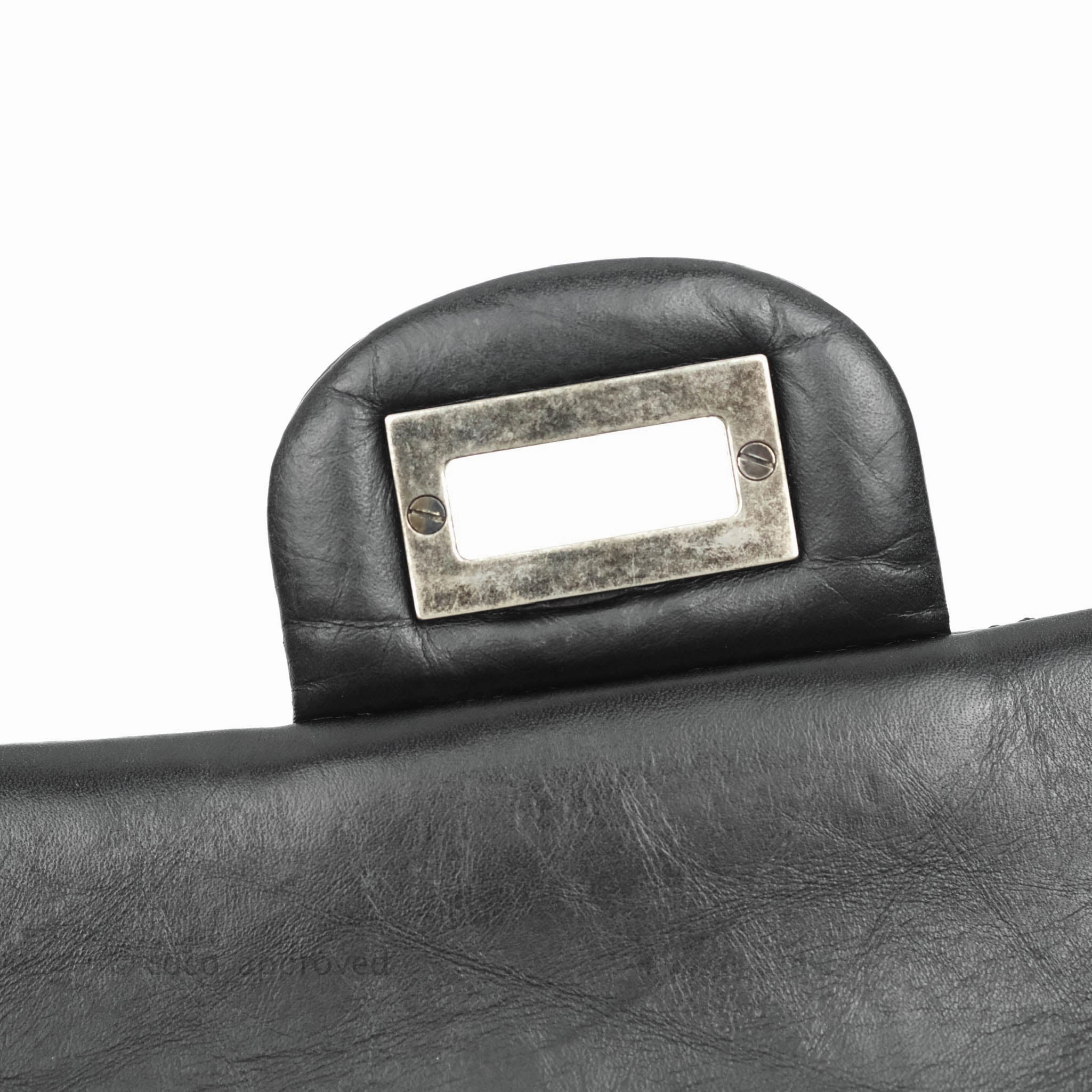 Chanel Reissue 225 Quilted Aged Calfskin Black Ruthenium Hardware