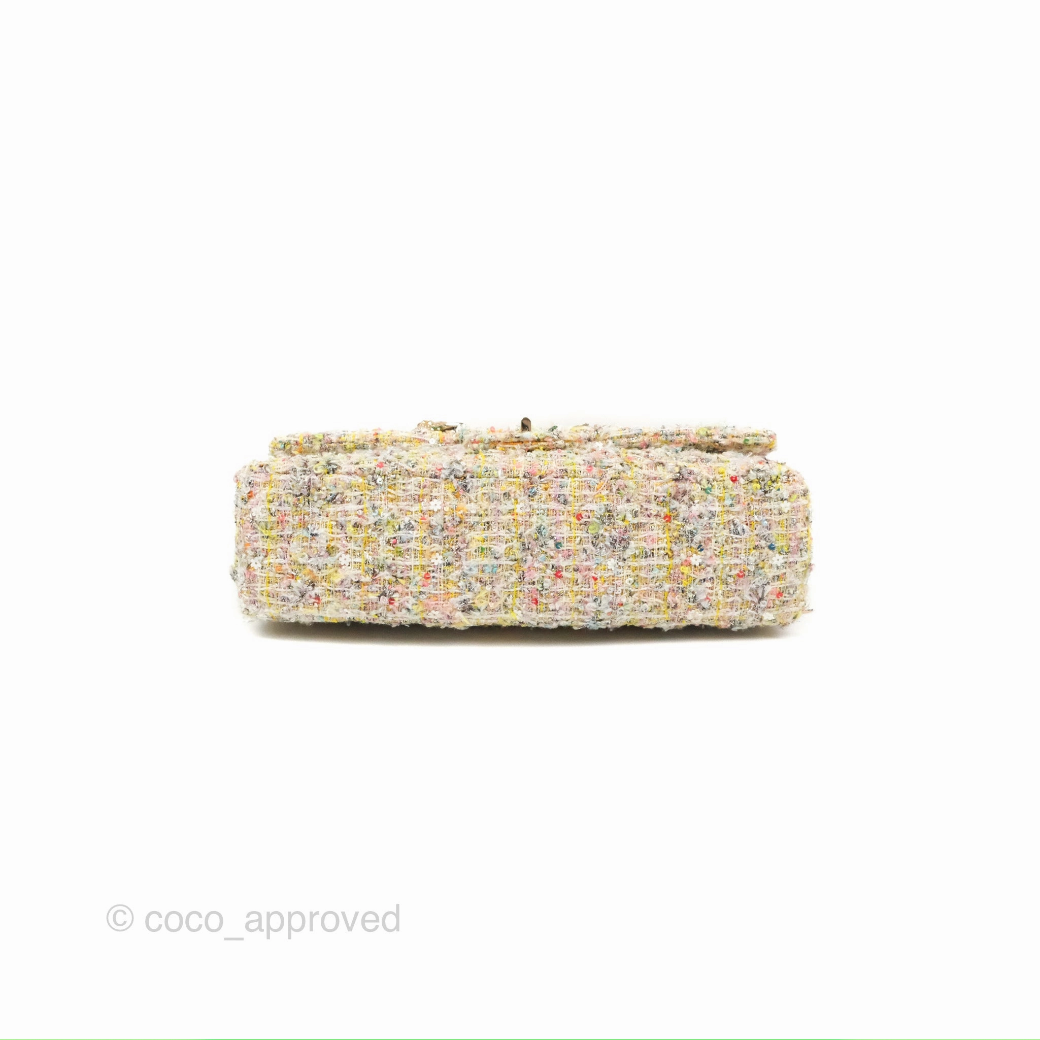 Chanel Reissue 225 Tweed Pastel Garden Party Flap