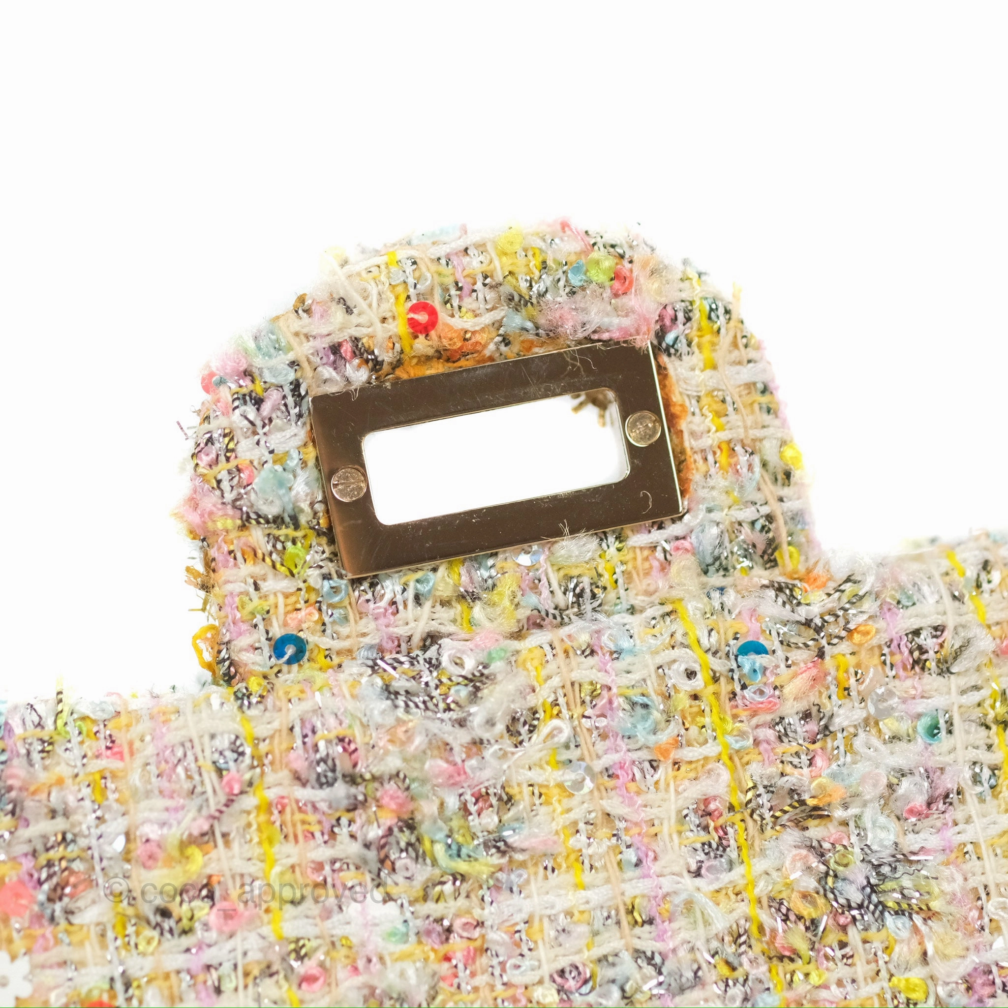 Chanel Reissue 225 Tweed Pastel Garden Party Flap