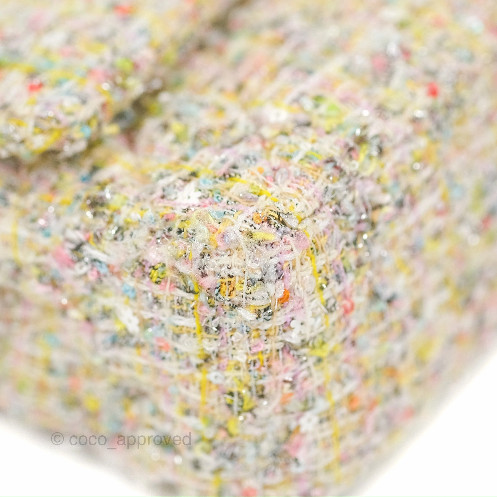 Chanel Reissue 225 Tweed Pastel Garden Party Flap