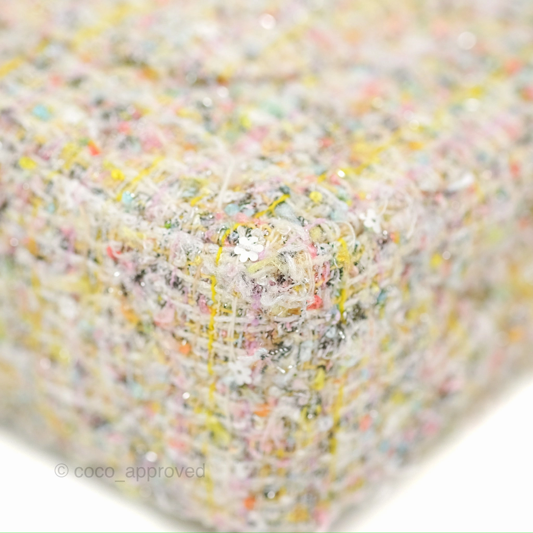 Chanel Reissue 225 Tweed Pastel Garden Party Flap